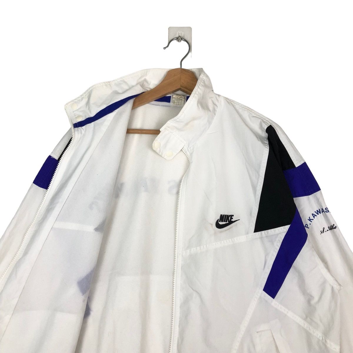 Nike VINTAGE NIKE TENNIS BIG SWOOSH COACH JACKET BOMBER DESIGN Size US XL / EU 56 / 4 - 9 Thumbnail