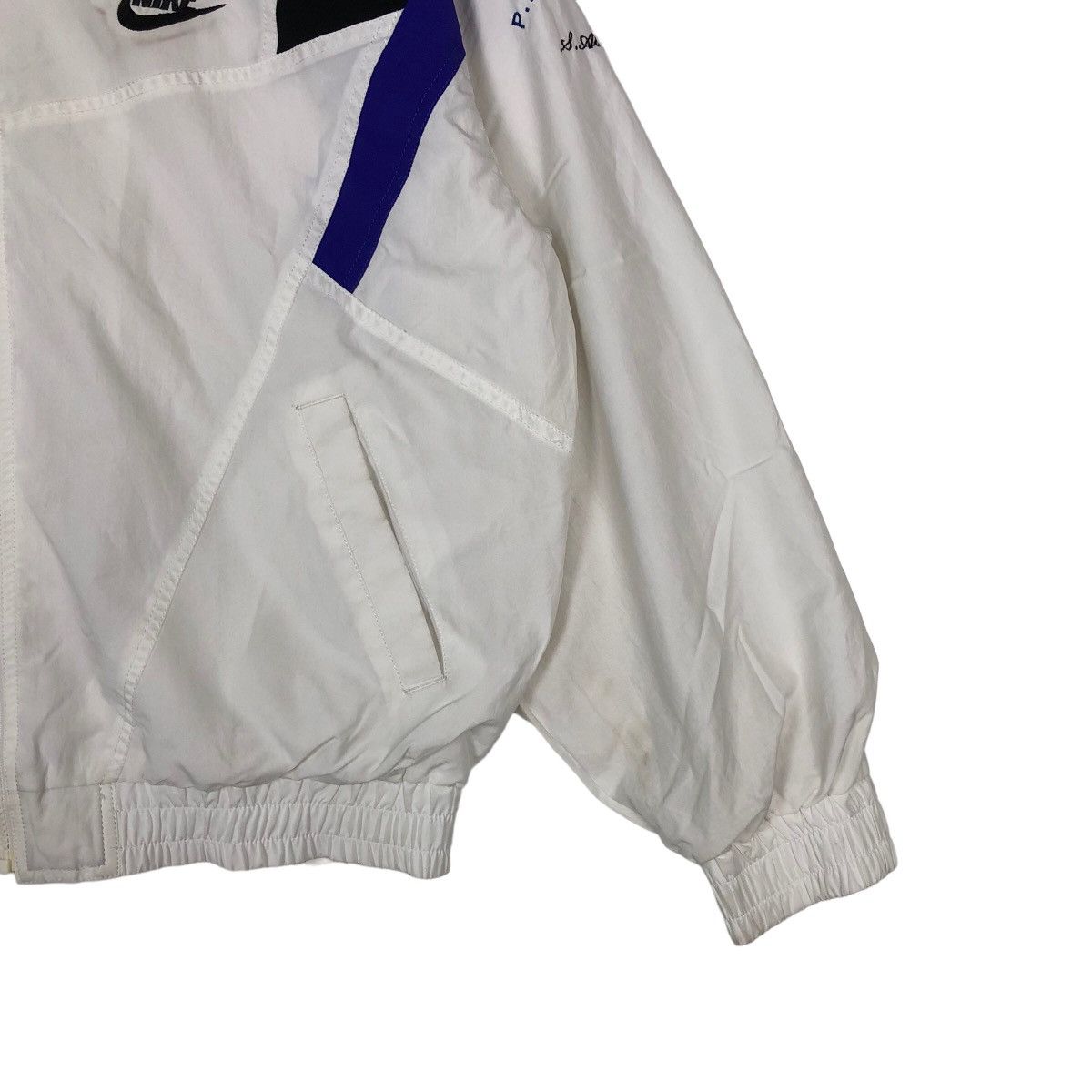 Nike VINTAGE NIKE TENNIS BIG SWOOSH COACH JACKET BOMBER DESIGN Size US XL / EU 56 / 4 - 4 Thumbnail