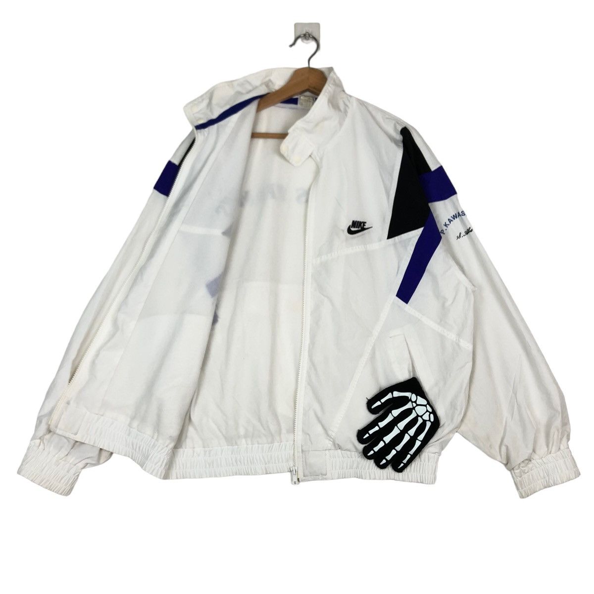 Nike VINTAGE NIKE TENNIS BIG SWOOSH COACH JACKET BOMBER DESIGN Size US XL / EU 56 / 4 - 8 Thumbnail