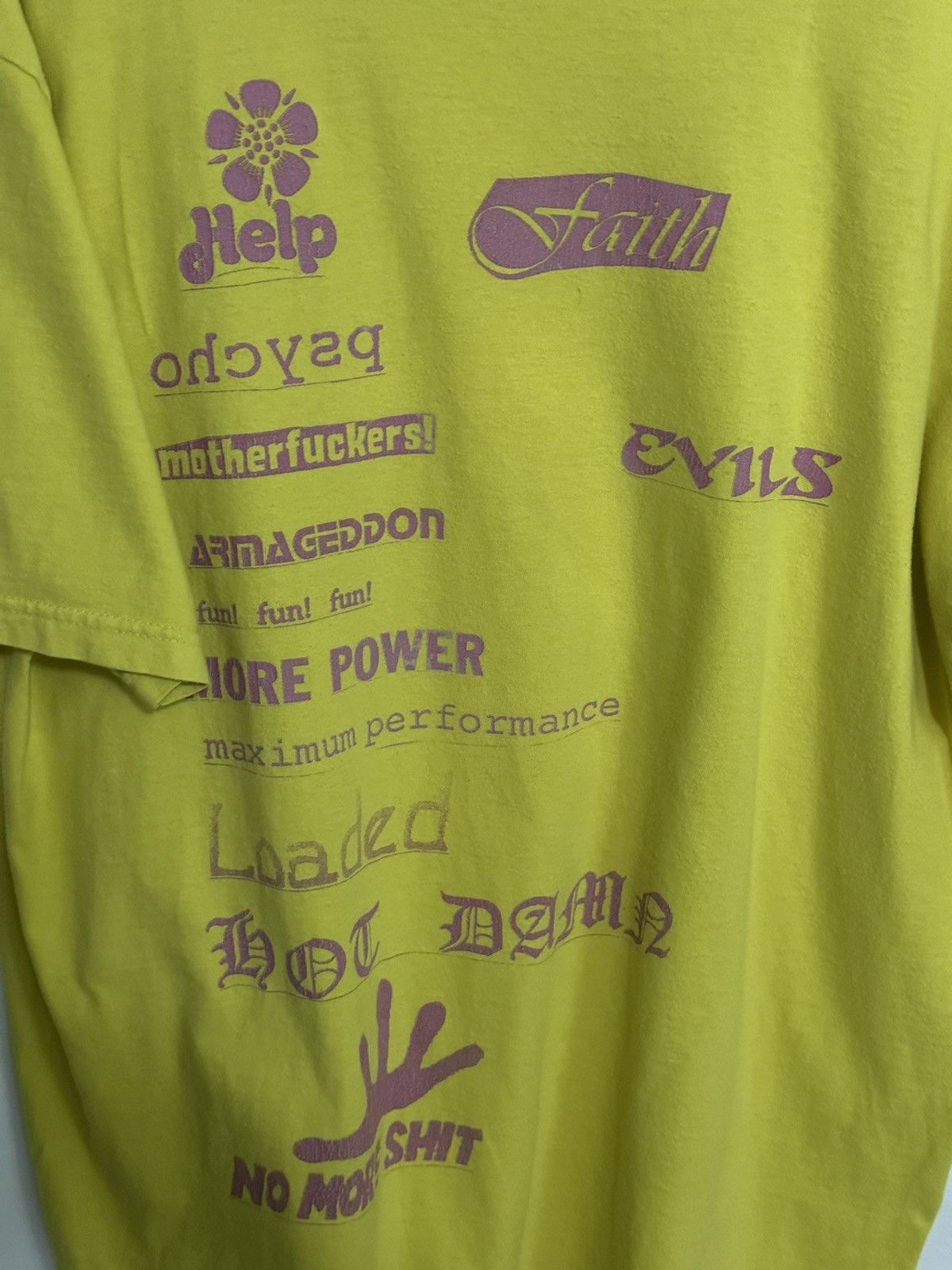 Supreme Supreme No More Shit Tee Size US L / EU 52-54 / 3 - 4 Thumbnail