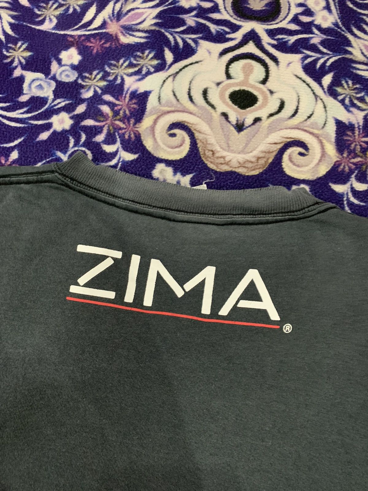 Japanese Brand Vintage Zima T- Shirt Size US L / EU 52-54 / 3 - 6 Thumbnail
