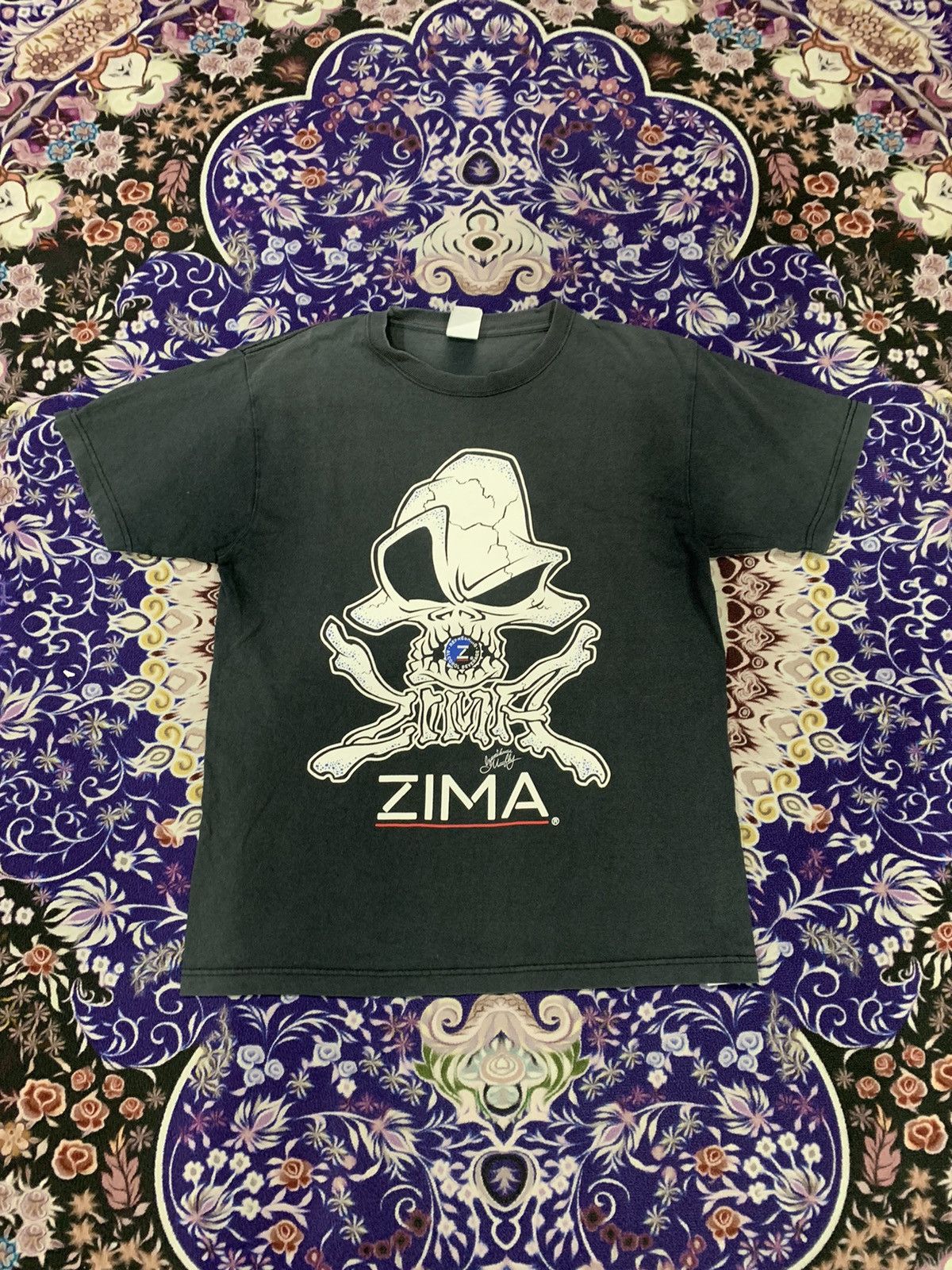Japanese Brand Vintage Zima T- Shirt Size US L / EU 52-54 / 3 - 1 Thumbnail