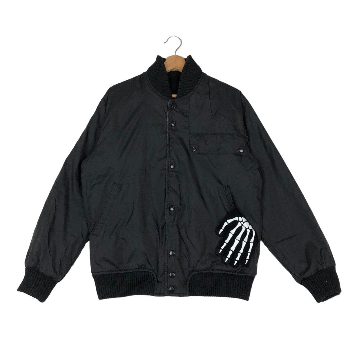 Japanese Brand VINTAGE BOMBER JACKET REVERSIBLE WORLD WIN MIZUNO JAPAN Size US L / EU 52-54 / 3 - 11 Thumbnail