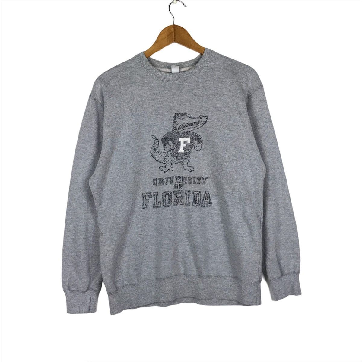 image of Made In USA x Viceroy University Vintage University Of Florida Jumper Pullover Sweatshirt in Grey (