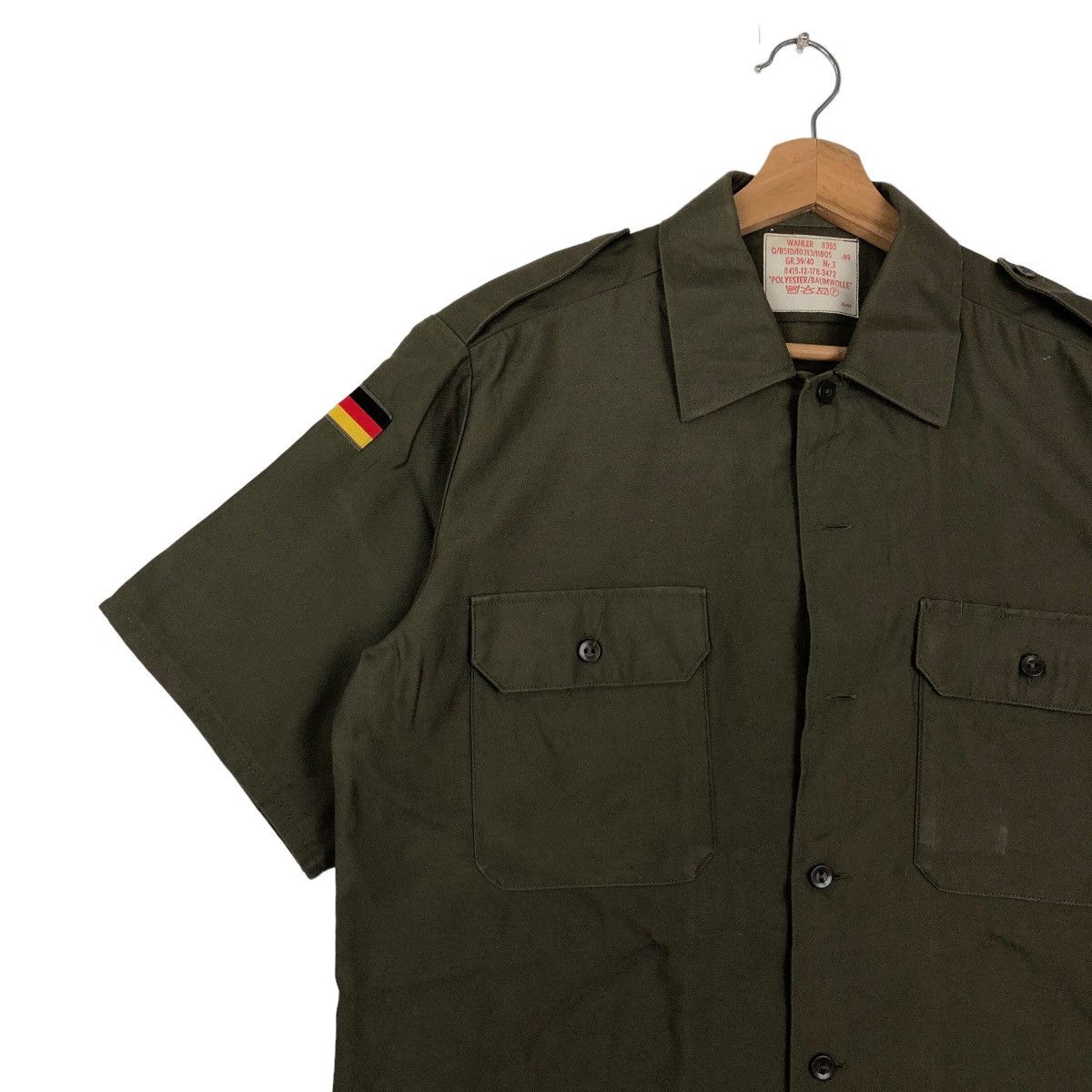 Vintage VINTAGE WORK JACKET MILITARY GERMANY WWII BIG LOGO Size US M / EU 48-50 / 2 - 4 Thumbnail