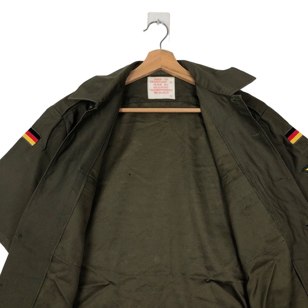 Vintage VINTAGE WORK JACKET MILITARY GERMANY WWII BIG LOGO Size US M / EU 48-50 / 2 - 10 Thumbnail
