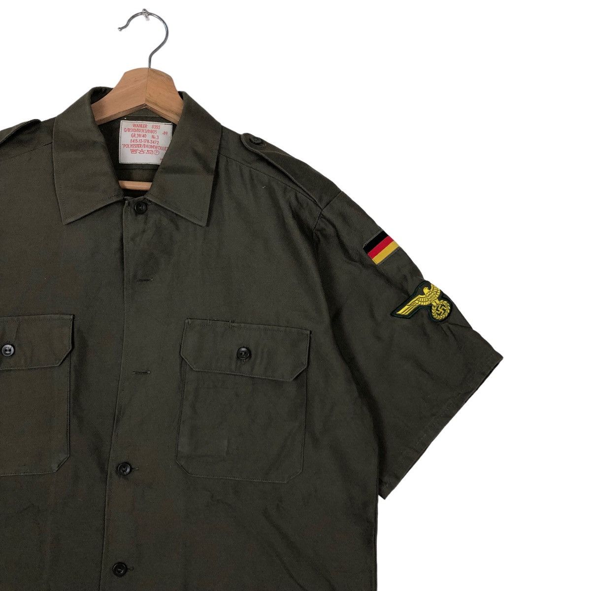 Vintage VINTAGE WORK JACKET MILITARY GERMANY WWII BIG LOGO Size US M / EU 48-50 / 2 - 5 Thumbnail