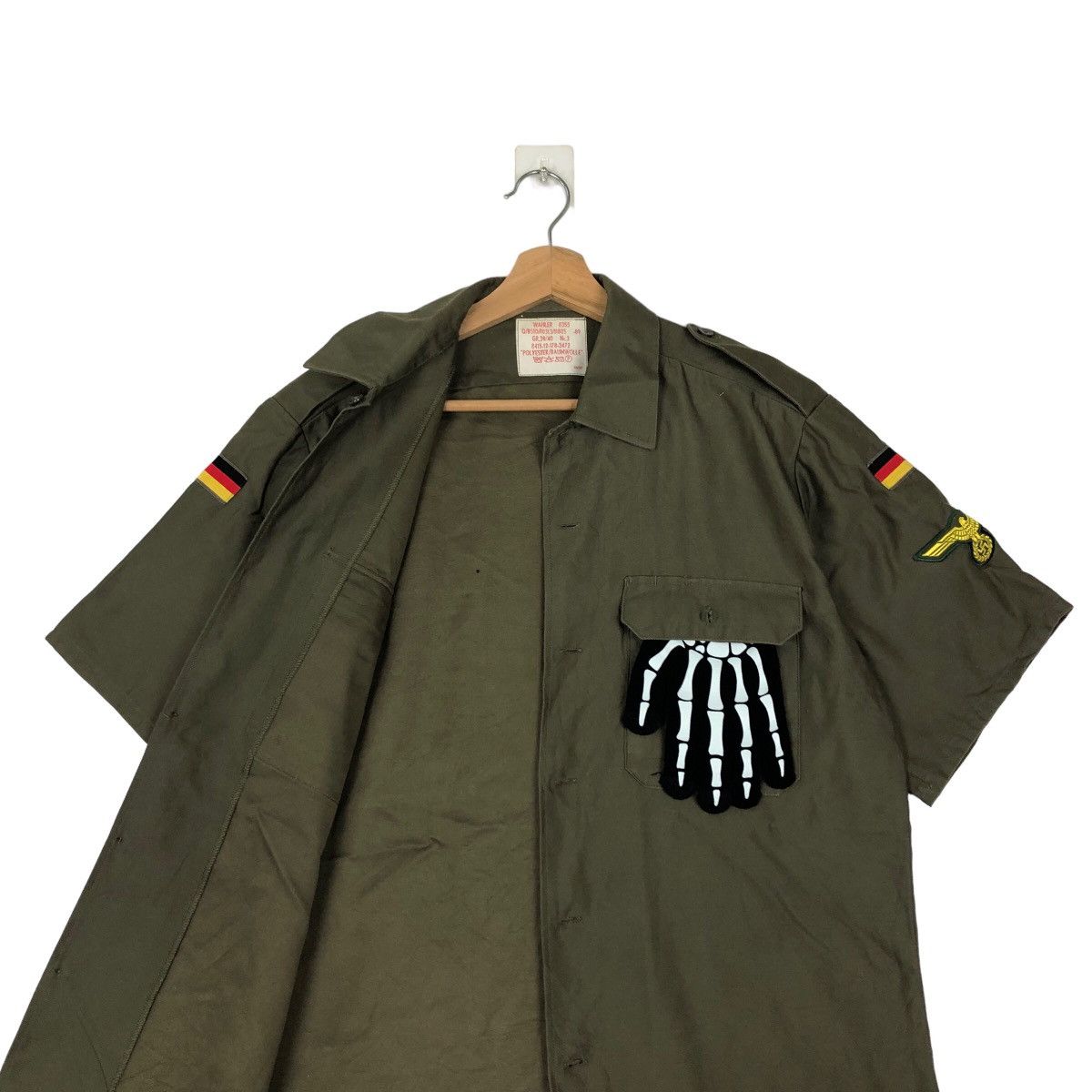 Vintage VINTAGE WORK JACKET MILITARY GERMANY WWII BIG LOGO Size US M / EU 48-50 / 2 - 9 Thumbnail