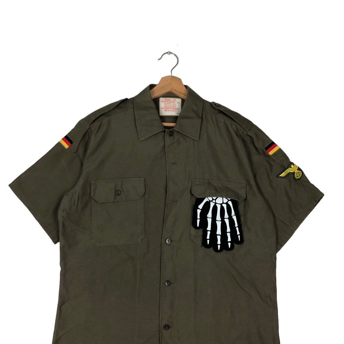 Vintage VINTAGE WORK JACKET MILITARY GERMANY WWII BIG LOGO Size US M / EU 48-50 / 2 - 2 Thumbnail