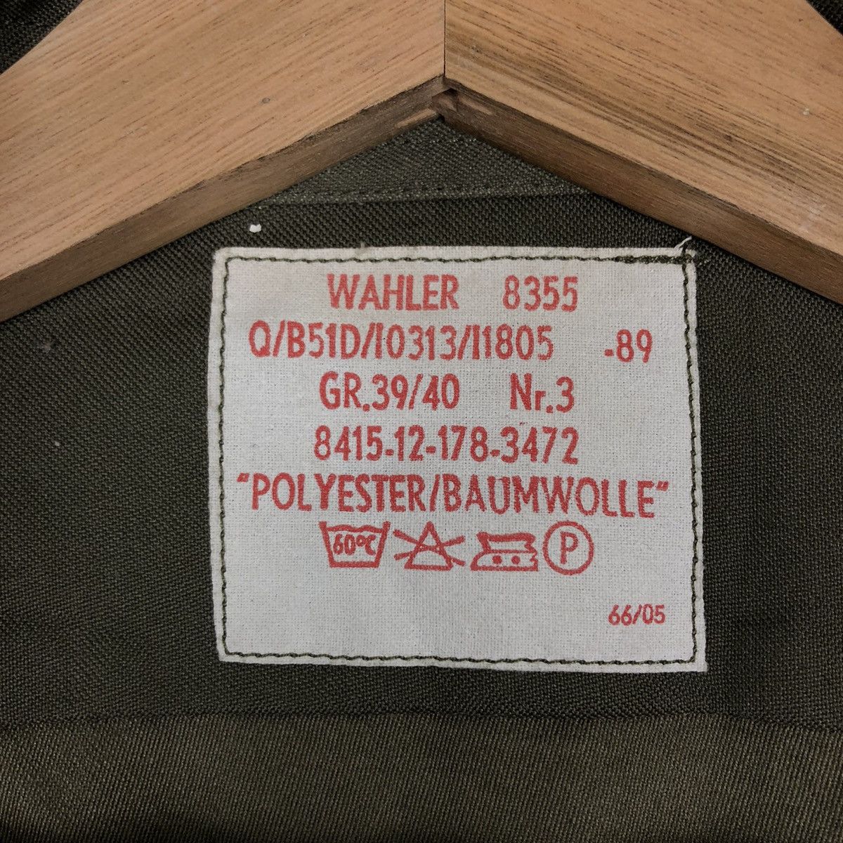 Vintage VINTAGE WORK JACKET MILITARY GERMANY WWII BIG LOGO Size US M / EU 48-50 / 2 - 11 Thumbnail