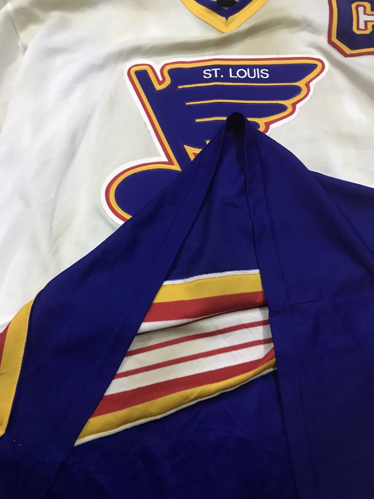Ccm × NHL × Vintage Vintage 90s CCM NHL St.Louis Blue Wayne Gretzky Size US XL / EU 56 / 4 - 8 Thumbnail