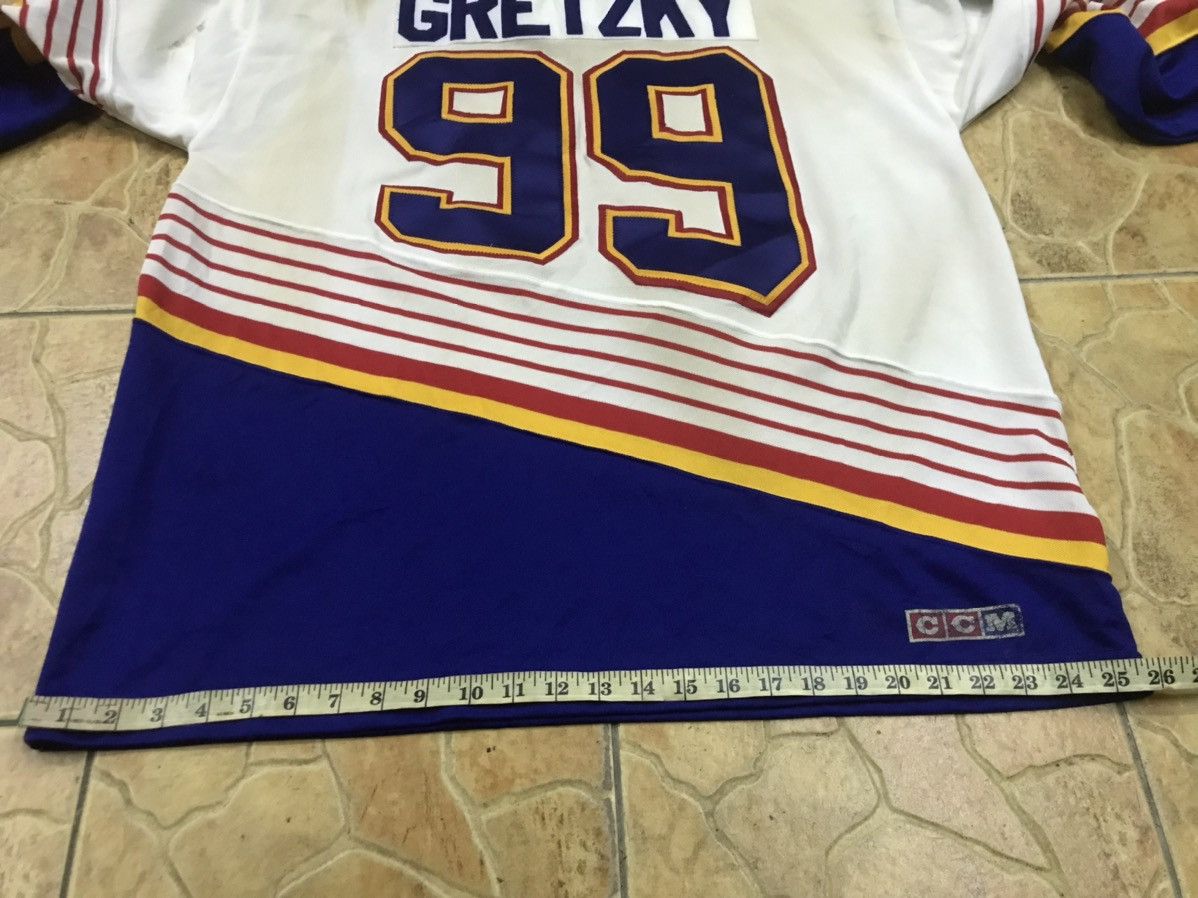 Ccm × NHL × Vintage Vintage 90s CCM NHL St.Louis Blue Wayne Gretzky Size US XL / EU 56 / 4 - 16 Thumbnail