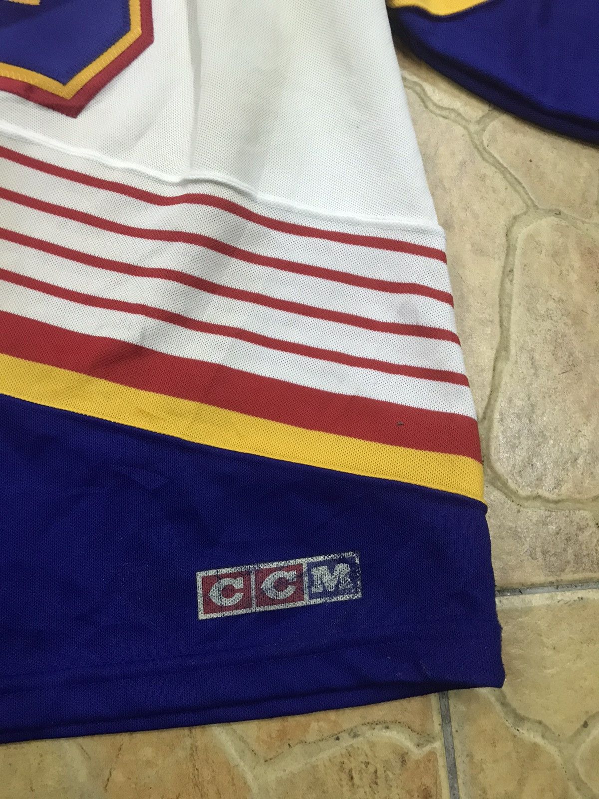 Ccm × NHL × Vintage Vintage 90s CCM NHL St.Louis Blue Wayne Gretzky Size US XL / EU 56 / 4 - 11 Thumbnail