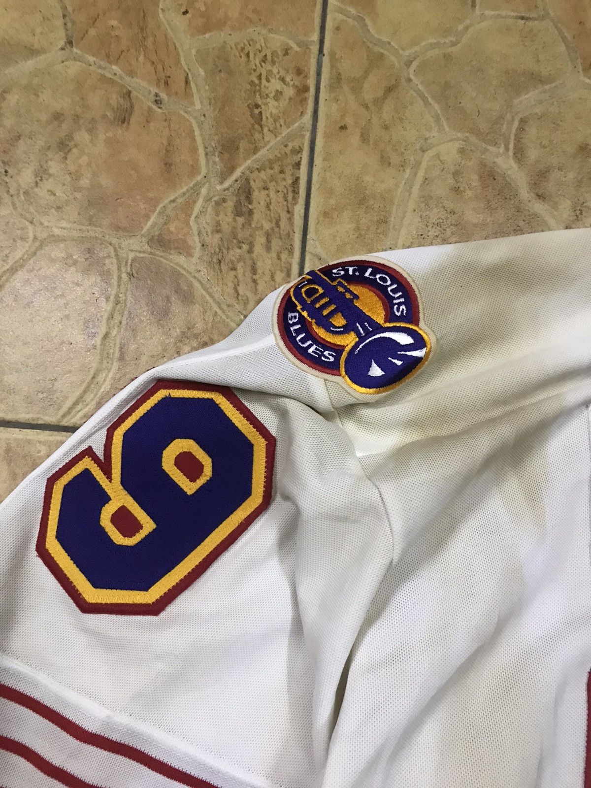 Ccm × NHL × Vintage Vintage 90s CCM NHL St.Louis Blue Wayne Gretzky Size US XL / EU 56 / 4 - 12 Thumbnail