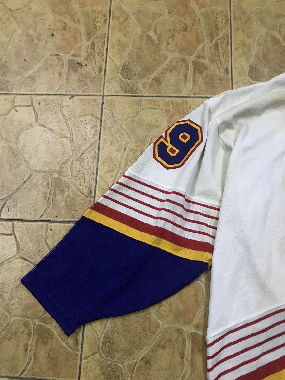 Ccm × NHL × Vintage Vintage 90s CCM NHL St.Louis Blue Wayne Gretzky Size US XL / EU 56 / 4 - 4 Thumbnail