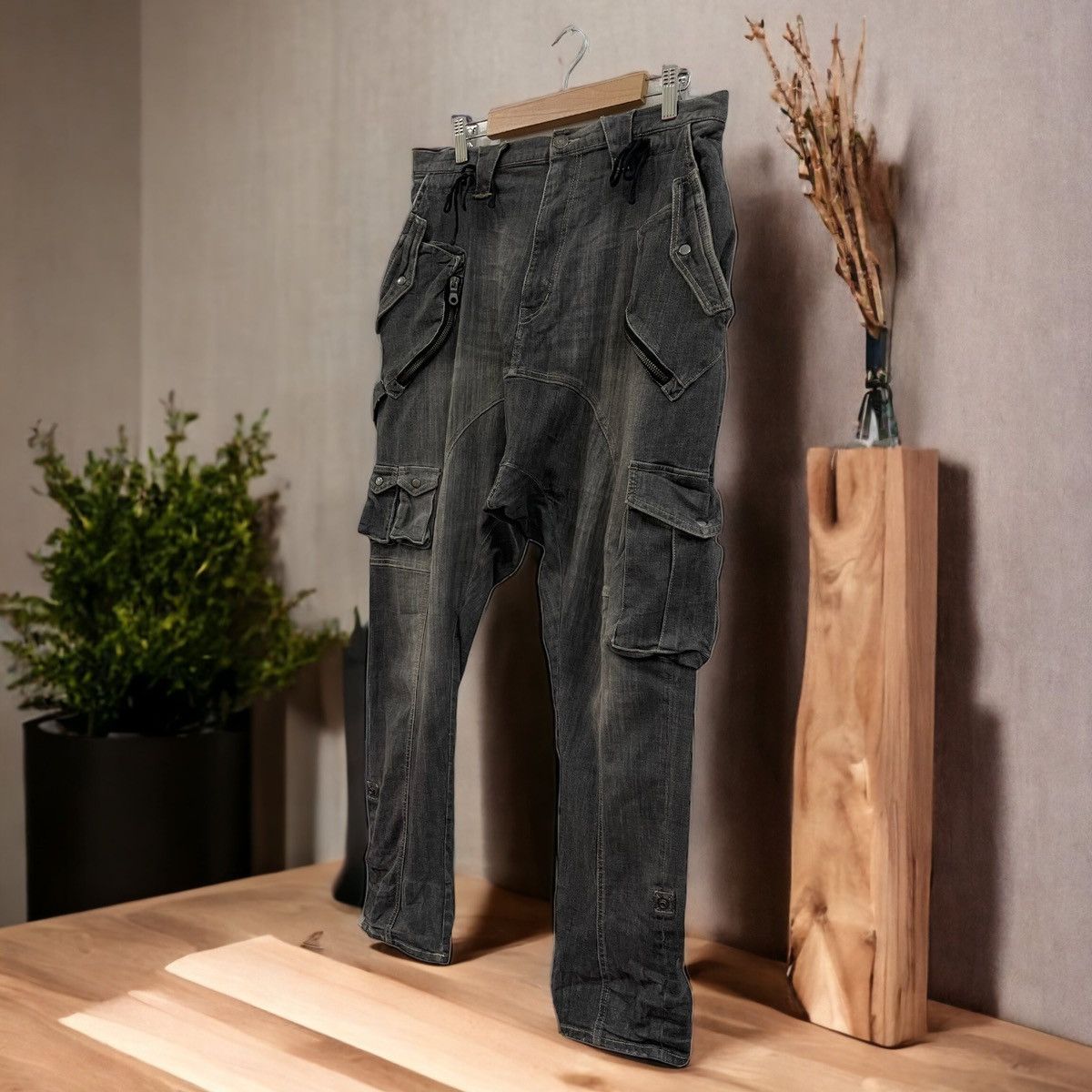 Kapital × PPFM PPFM Multipocket Stretch Jeans Size US 32 / EU 48 - 3 Thumbnail