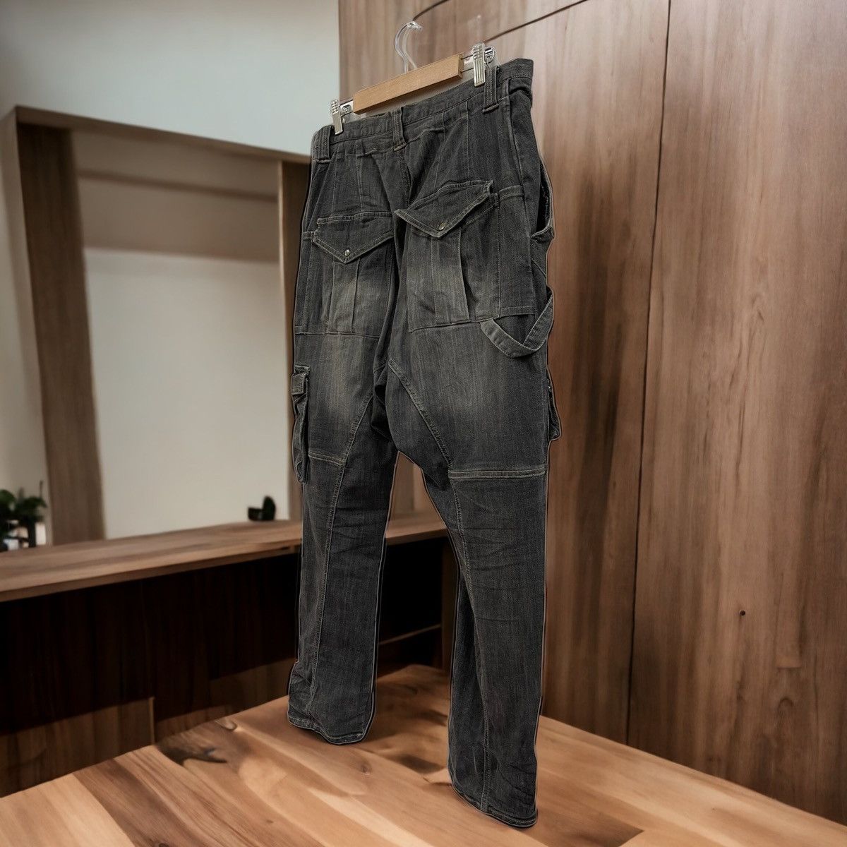 Kapital × PPFM PPFM Multipocket Stretch Jeans Size US 32 / EU 48 - 5 Thumbnail