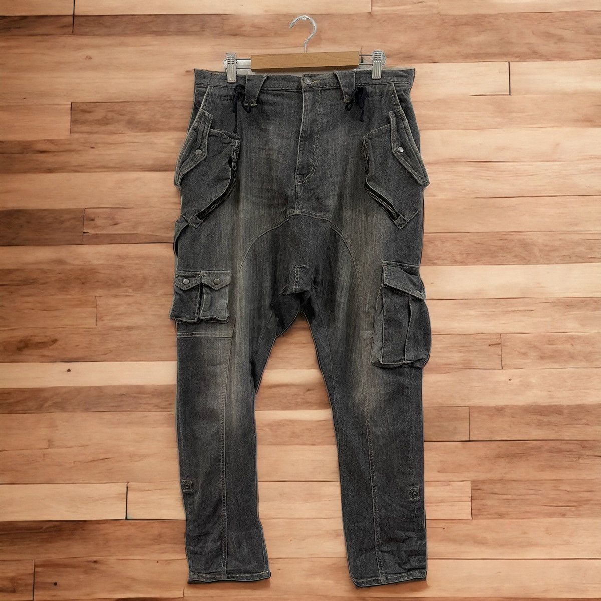 Kapital × PPFM PPFM Multipocket Stretch Jeans Size US 32 / EU 48 - 1 Thumbnail