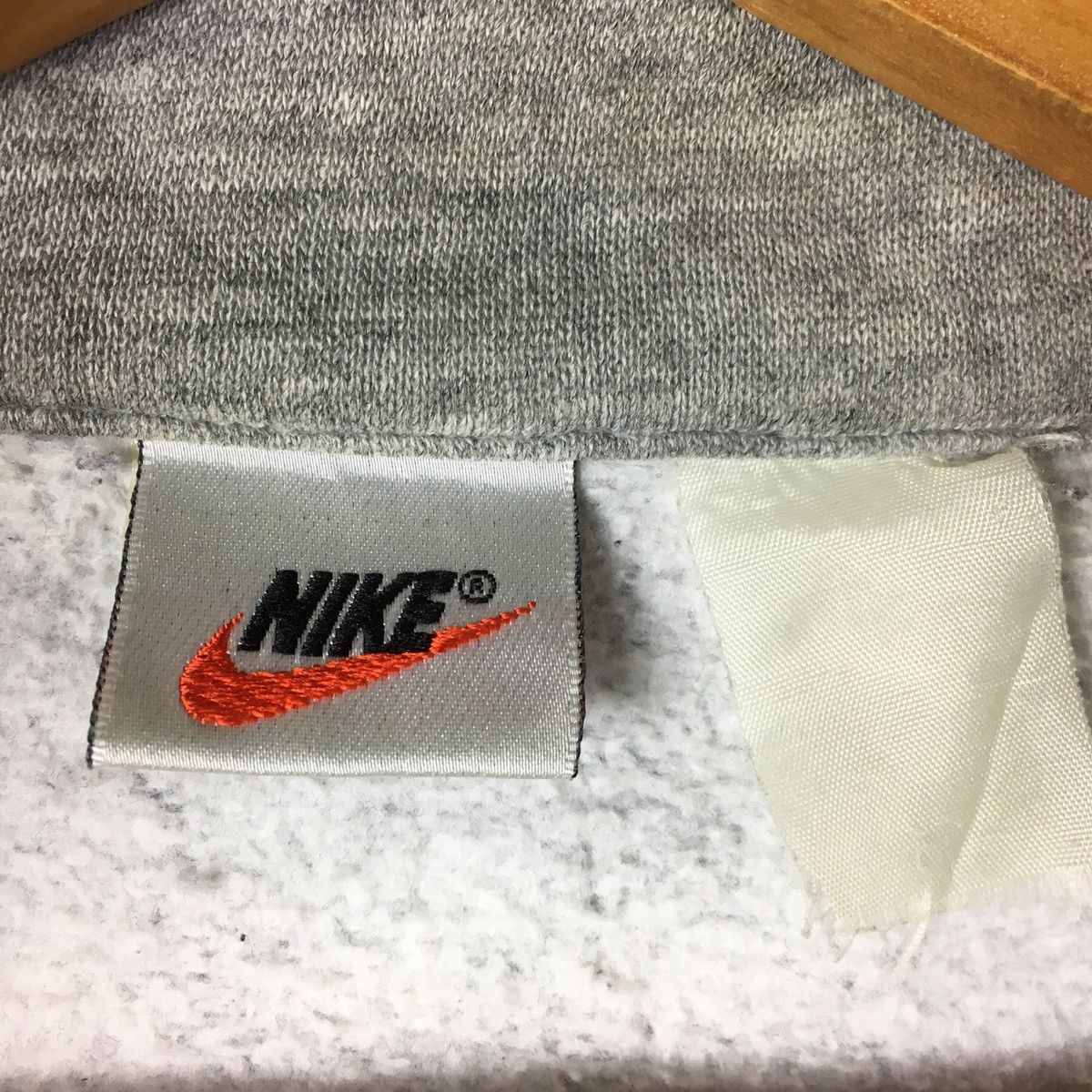 Nike vintage nike swoosh half zipper pullover jumper sweatshirt Size US M / EU 48-50 / 2 - 6 Thumbnail