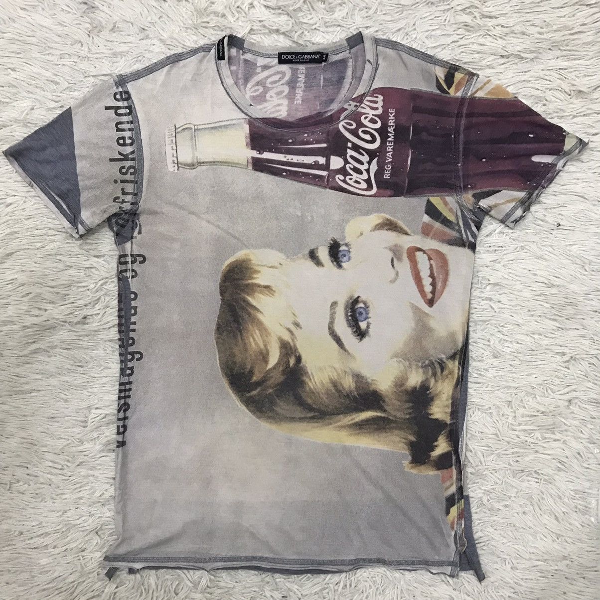 Coca Cola × Dolce & Gabbana DOLCE&GABBANA X COCA COLA FULLPRINT TSHIRT Size US S / EU 44-46 / 1 - 8 Thumbnail