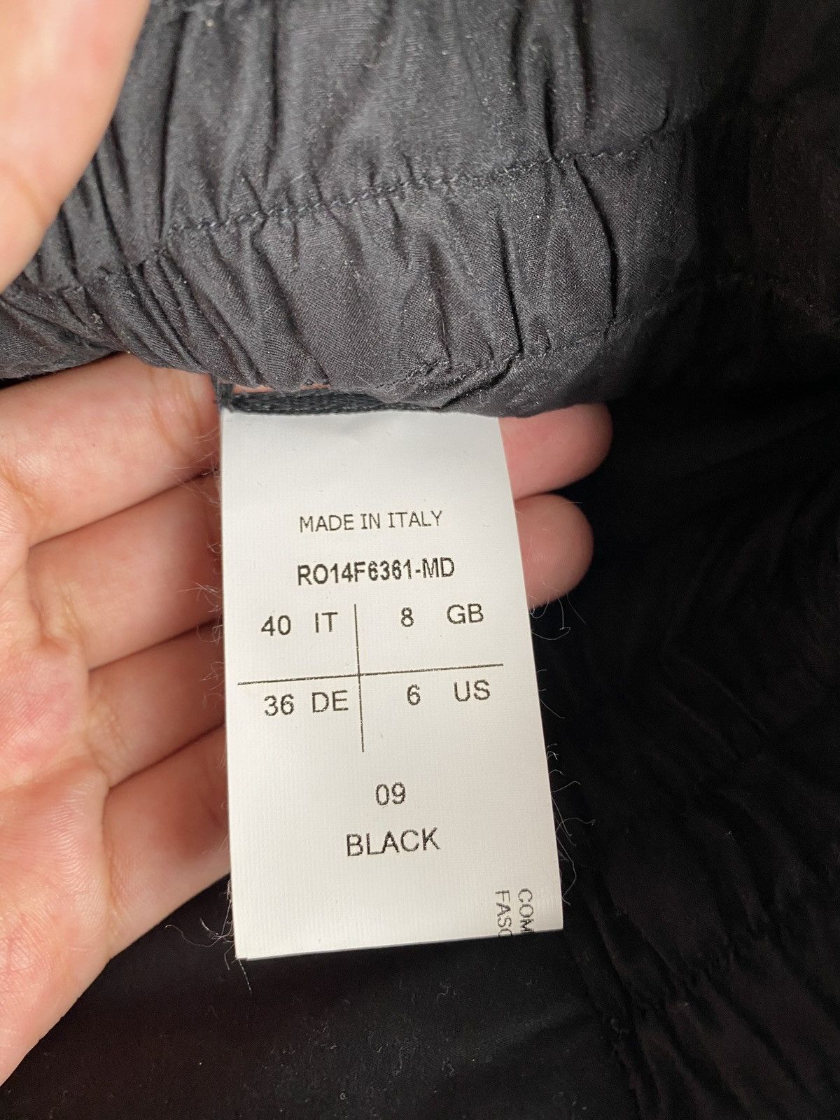 Rick Owens BNWT Rick Owens Silk boxing style black shorts. Size 27" / US 4 / IT 40 - 4 Thumbnail