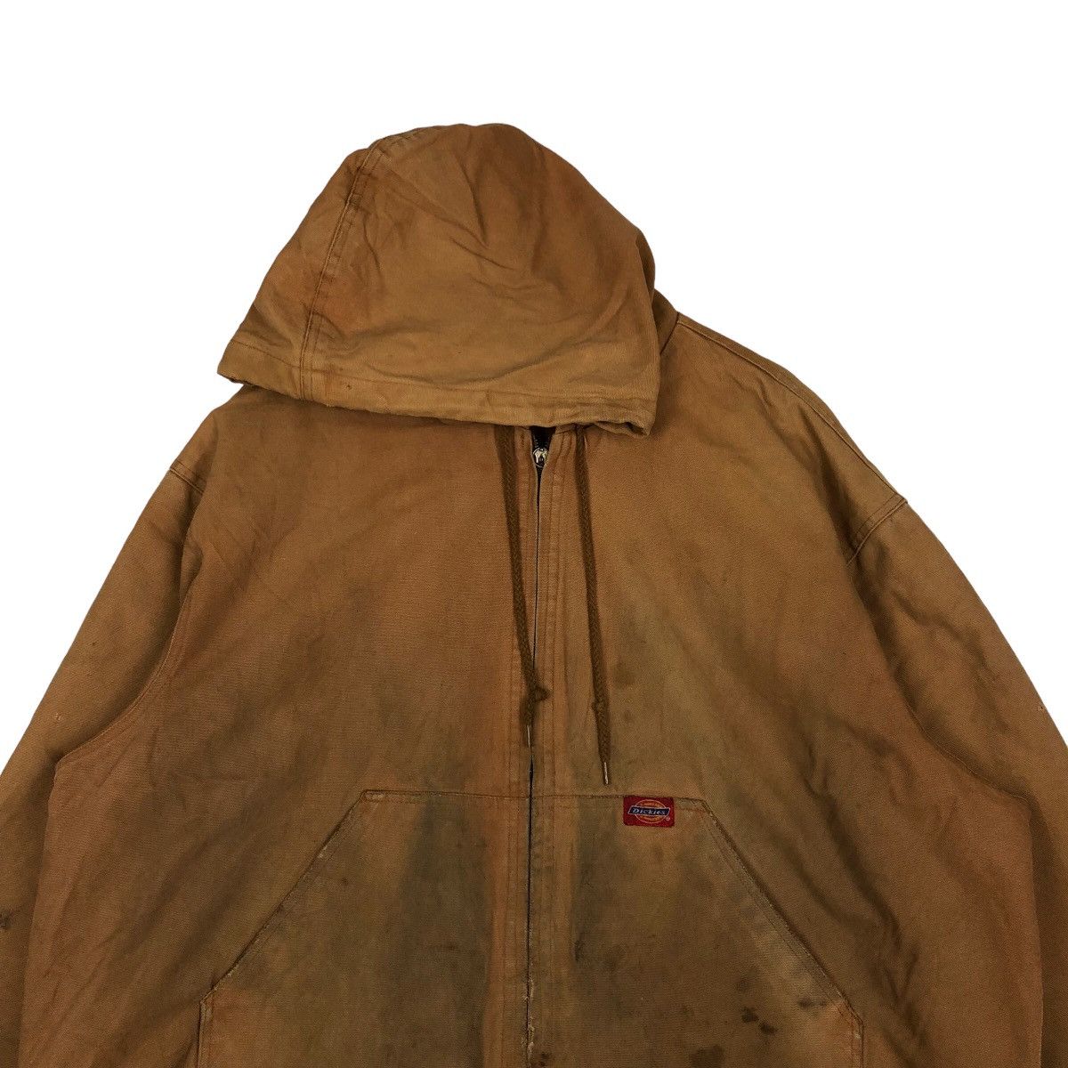 Japanese Brand VINTAGE CHORE WORK JACKET DICKIES USA MADE RICH BROWN Size US L / EU 52-54 / 3 - 2 Thumbnail