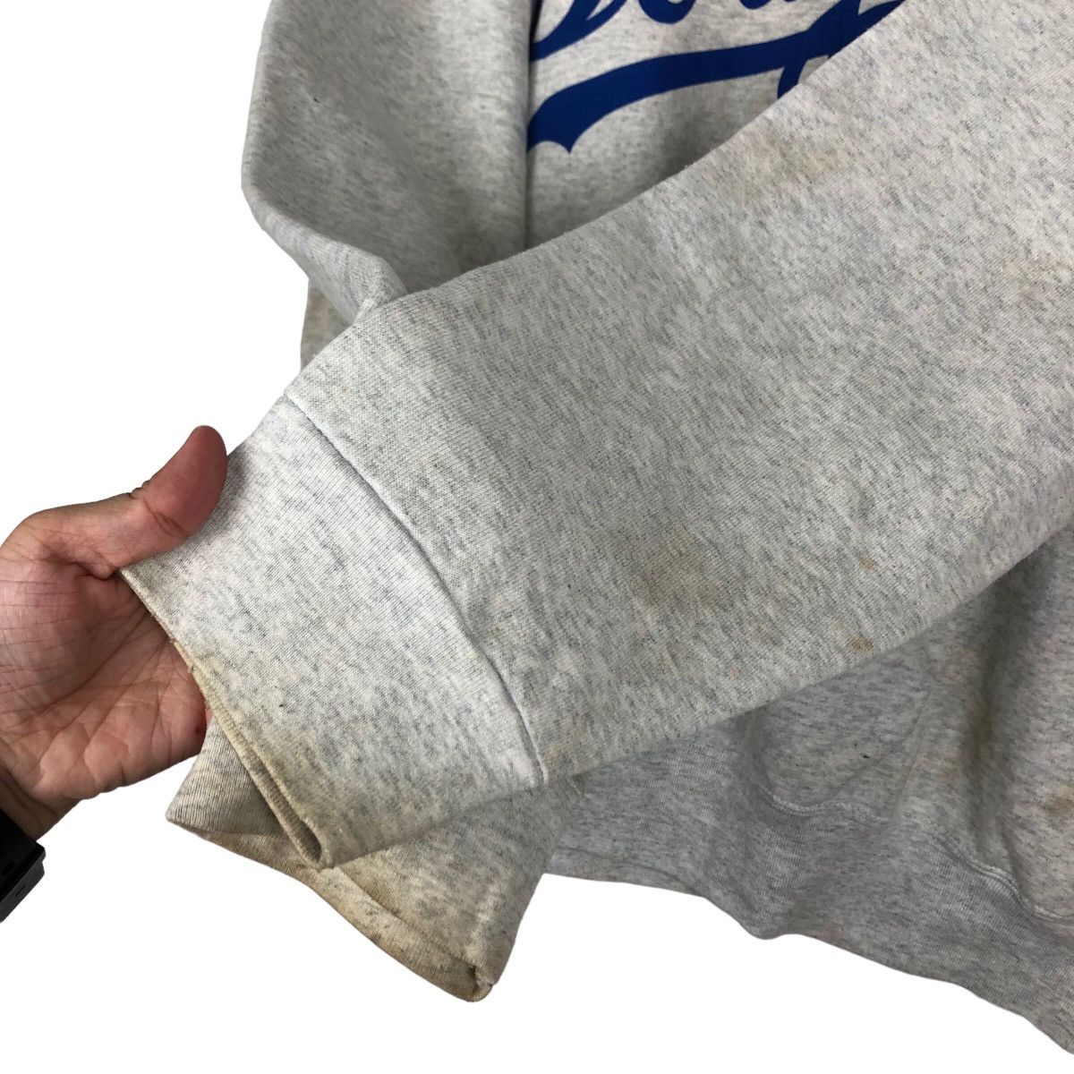 MLB VINTAGE SWEATSHIRT CREWNECK DODGERS NOMO 16 SALEM SPORTWEAR Size US XL / EU 56 / 4 - 9 Thumbnail