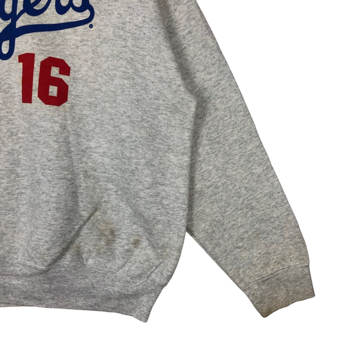 MLB VINTAGE SWEATSHIRT CREWNECK DODGERS NOMO 16 SALEM SPORTWEAR Size US XL / EU 56 / 4 - 4 Thumbnail