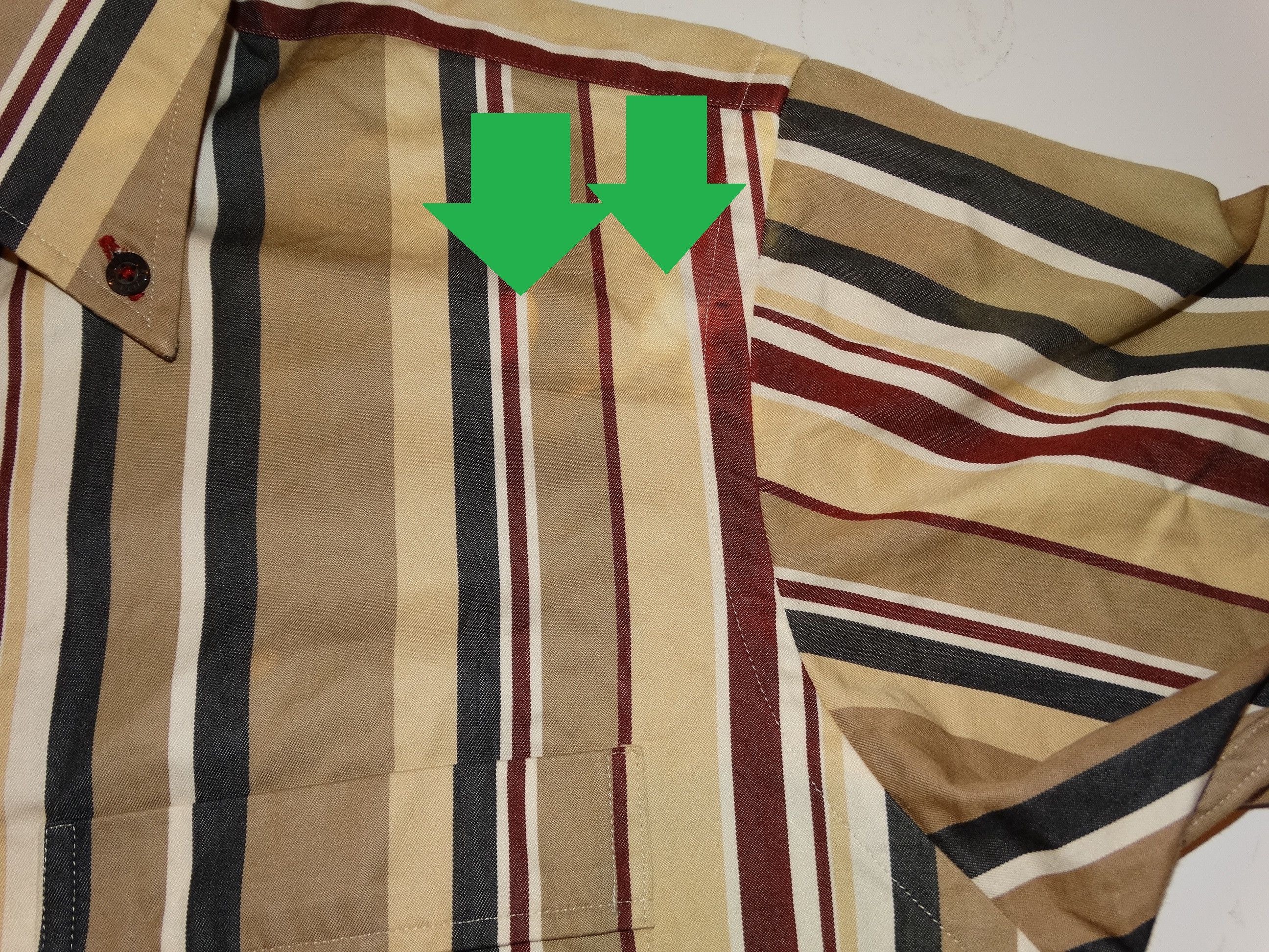 Burberry × Burberry Prorsum Y60 Burberry novacheck pattern stripes pocket shirt M Size US M / EU 48-50 / 2 - 6 Thumbnail