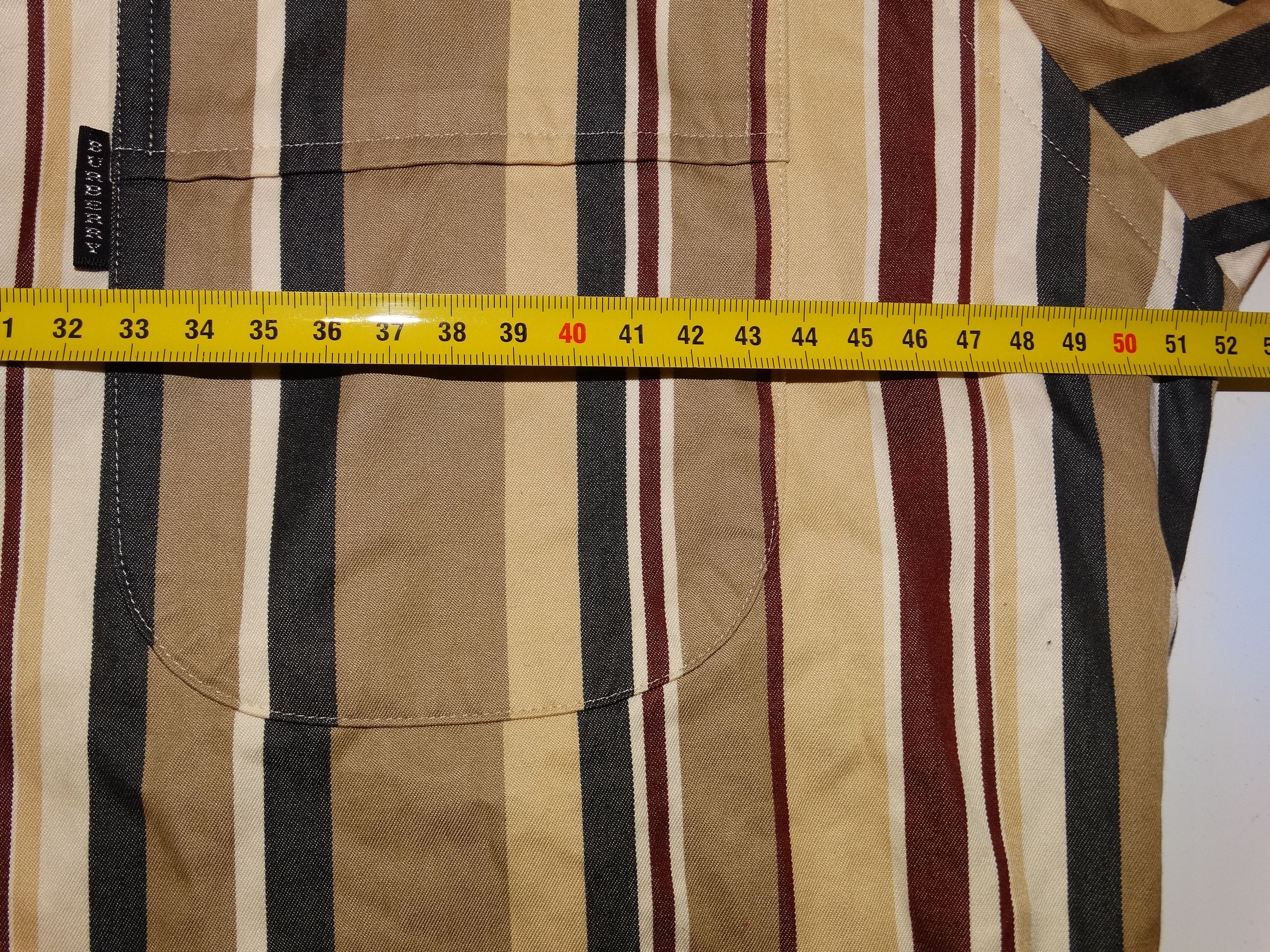 Burberry × Burberry Prorsum Y60 Burberry novacheck pattern stripes pocket shirt M Size US M / EU 48-50 / 2 - 10 Thumbnail