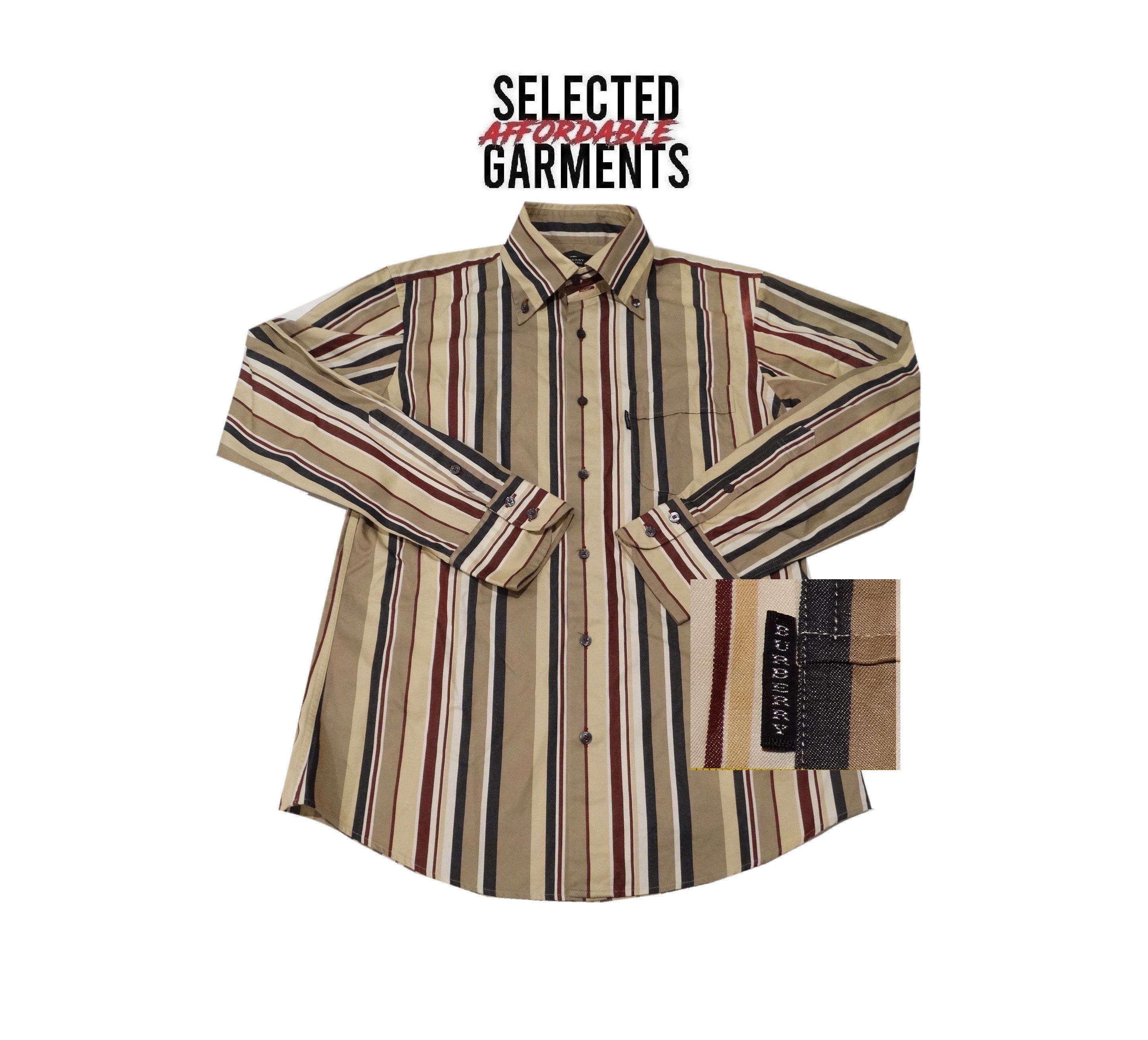 Burberry × Burberry Prorsum Y60 Burberry novacheck pattern stripes pocket shirt M Size US M / EU 48-50 / 2 - 1 Thumbnail