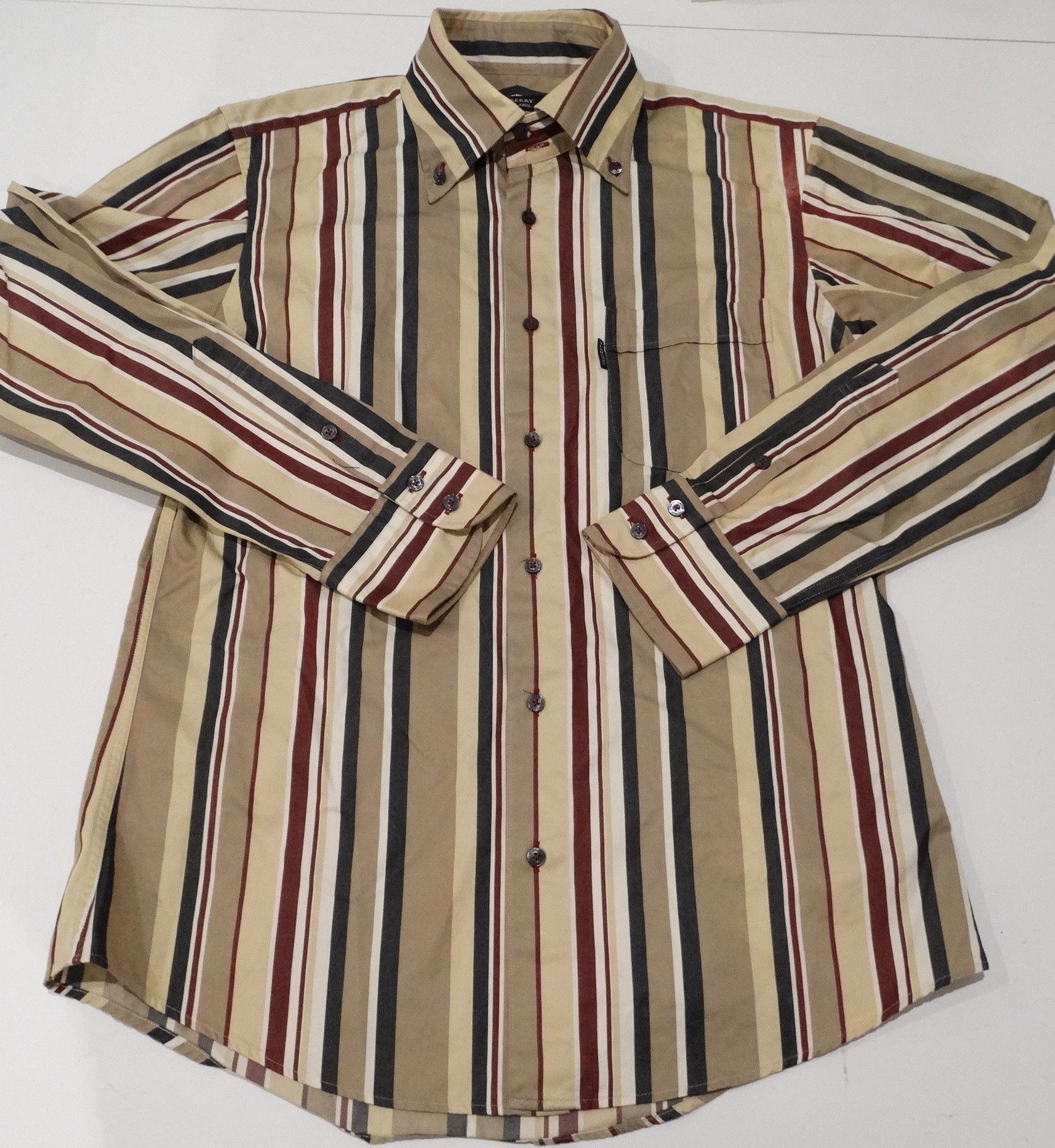 Burberry × Burberry Prorsum Y60 Burberry novacheck pattern stripes pocket shirt M Size US M / EU 48-50 / 2 - 7 Thumbnail