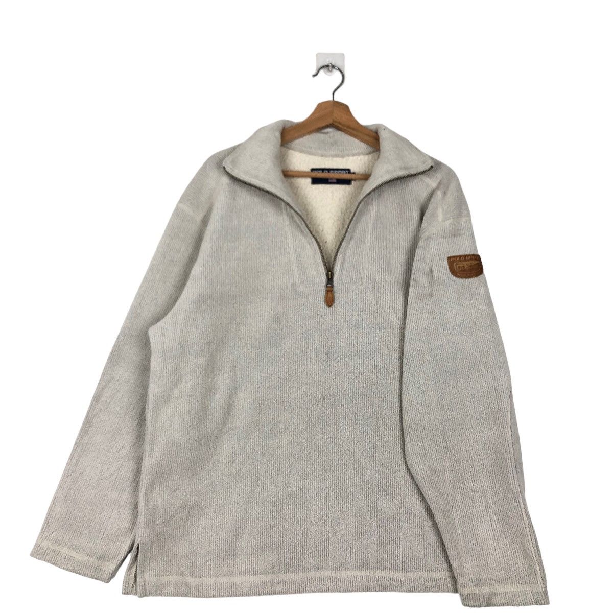 Japanese Brand VINTAGE FLEECE JACKET POLO SPORT BY RALPH LAUREN Size US L / EU 52-54 / 3 - 8 Thumbnail
