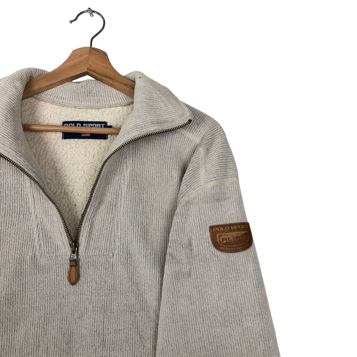 Japanese Brand VINTAGE FLEECE JACKET POLO SPORT BY RALPH LAUREN Size US L / EU 52-54 / 3 - 10 Thumbnail
