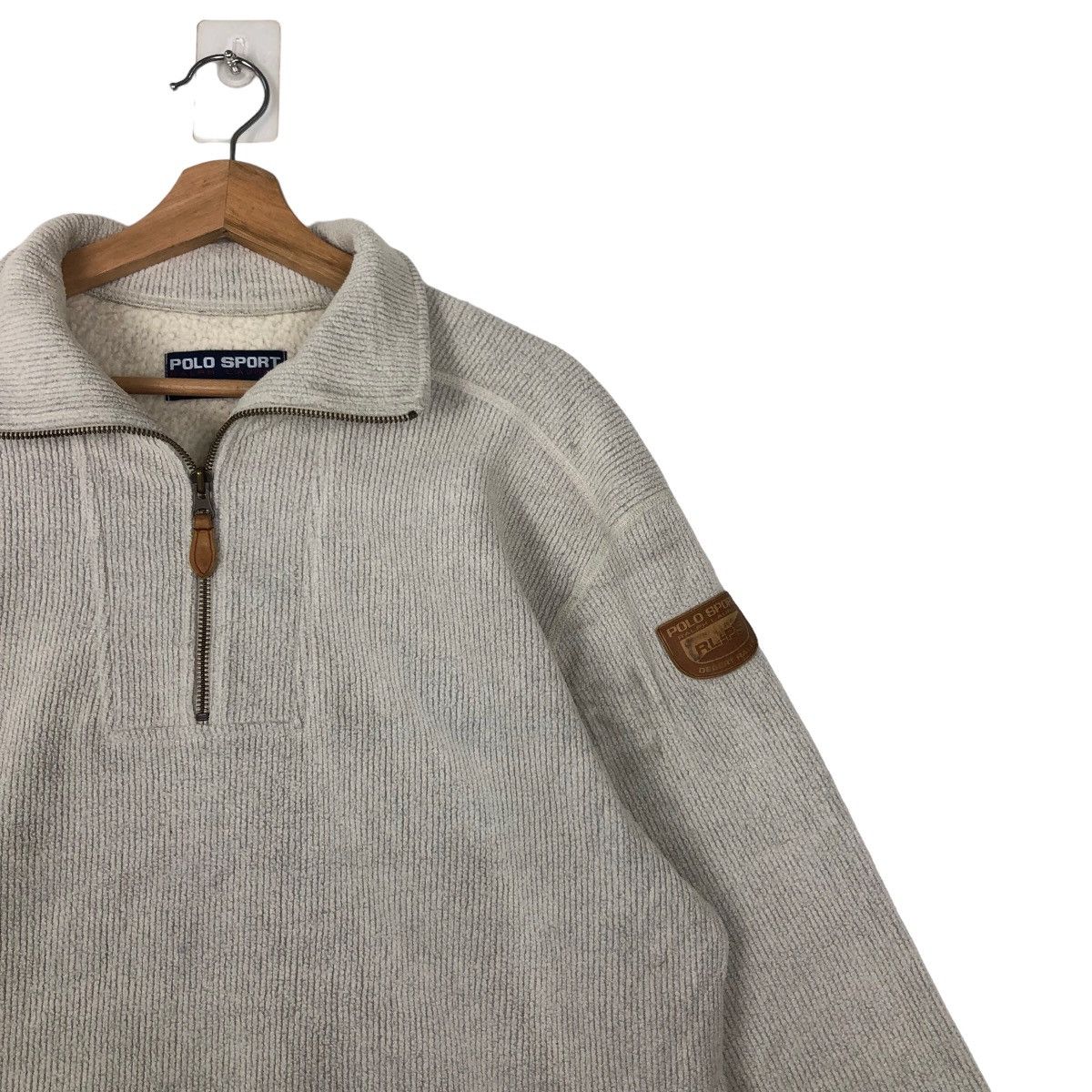 Japanese Brand VINTAGE FLEECE JACKET POLO SPORT BY RALPH LAUREN Size US L / EU 52-54 / 3 - 6 Thumbnail