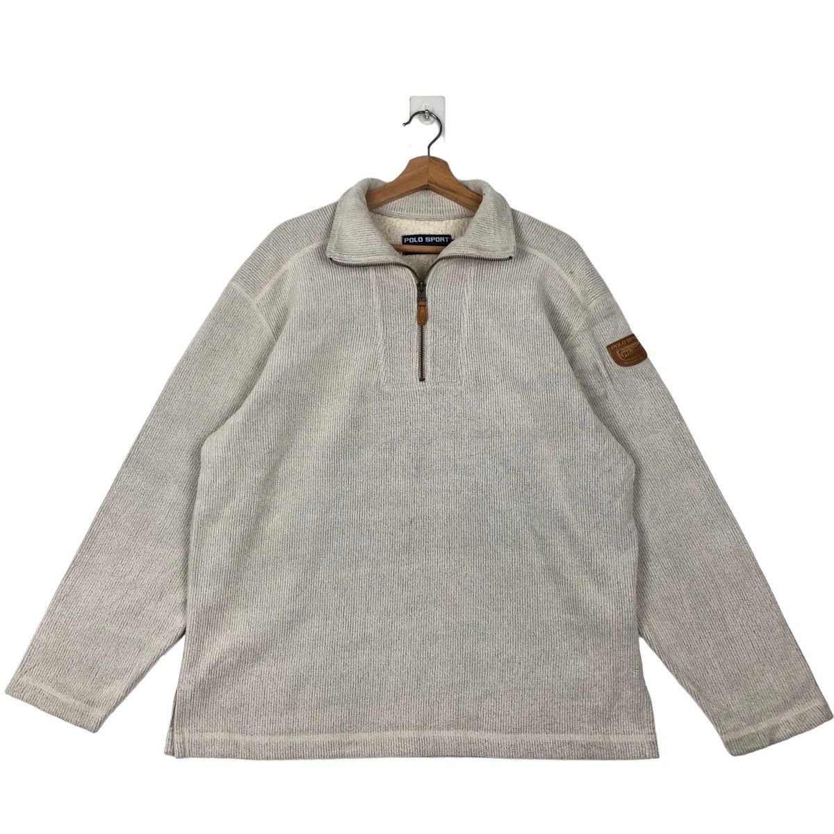 Japanese Brand VINTAGE FLEECE JACKET POLO SPORT BY RALPH LAUREN Size US L / EU 52-54 / 3 - 1 Thumbnail