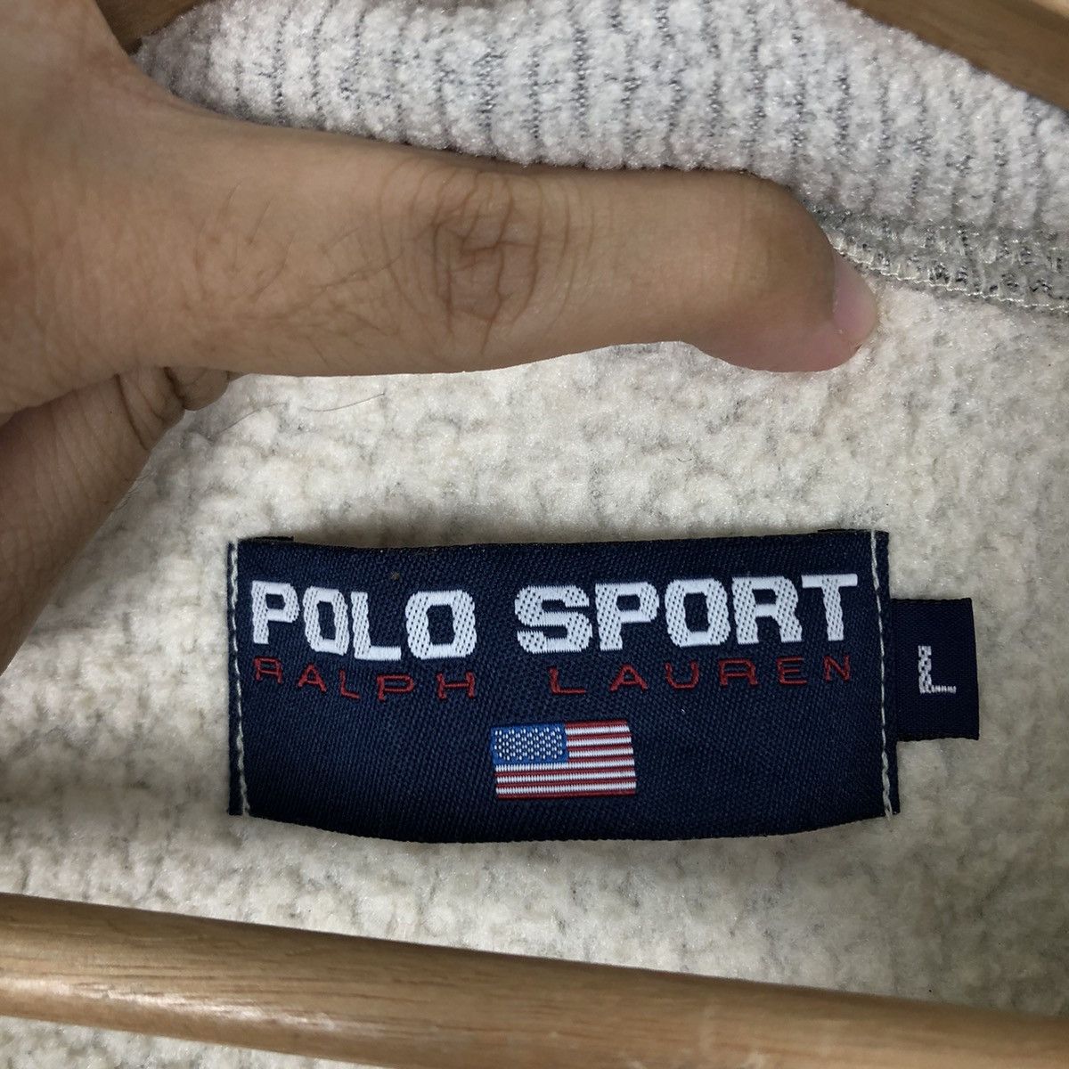 Japanese Brand VINTAGE FLEECE JACKET POLO SPORT BY RALPH LAUREN Size US L / EU 52-54 / 3 - 11 Thumbnail
