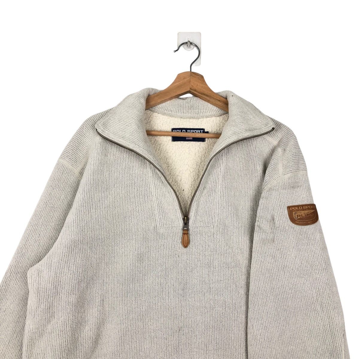 Japanese Brand VINTAGE FLEECE JACKET POLO SPORT BY RALPH LAUREN Size US L / EU 52-54 / 3 - 9 Thumbnail