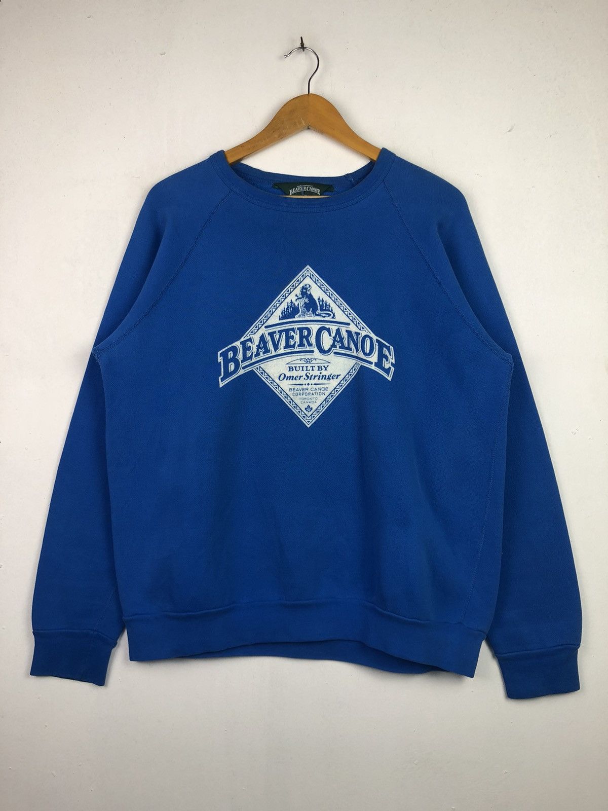 Vintage Vintage Beaver Canoe Sweatshirt | Grailed