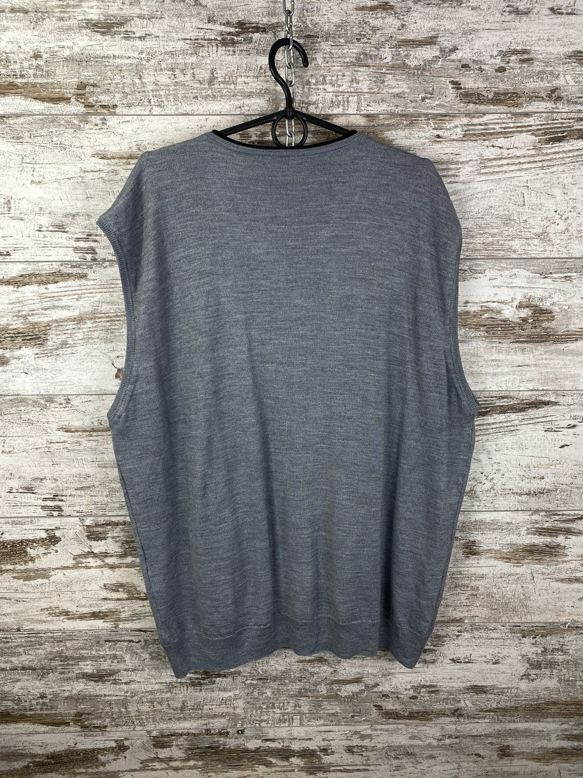 Mercedes-Benz × Vintage Mens Vintage Mercedes Benz Vest wool rare y2k Size US XXL / EU 58 / 5 - 9 Thumbnail