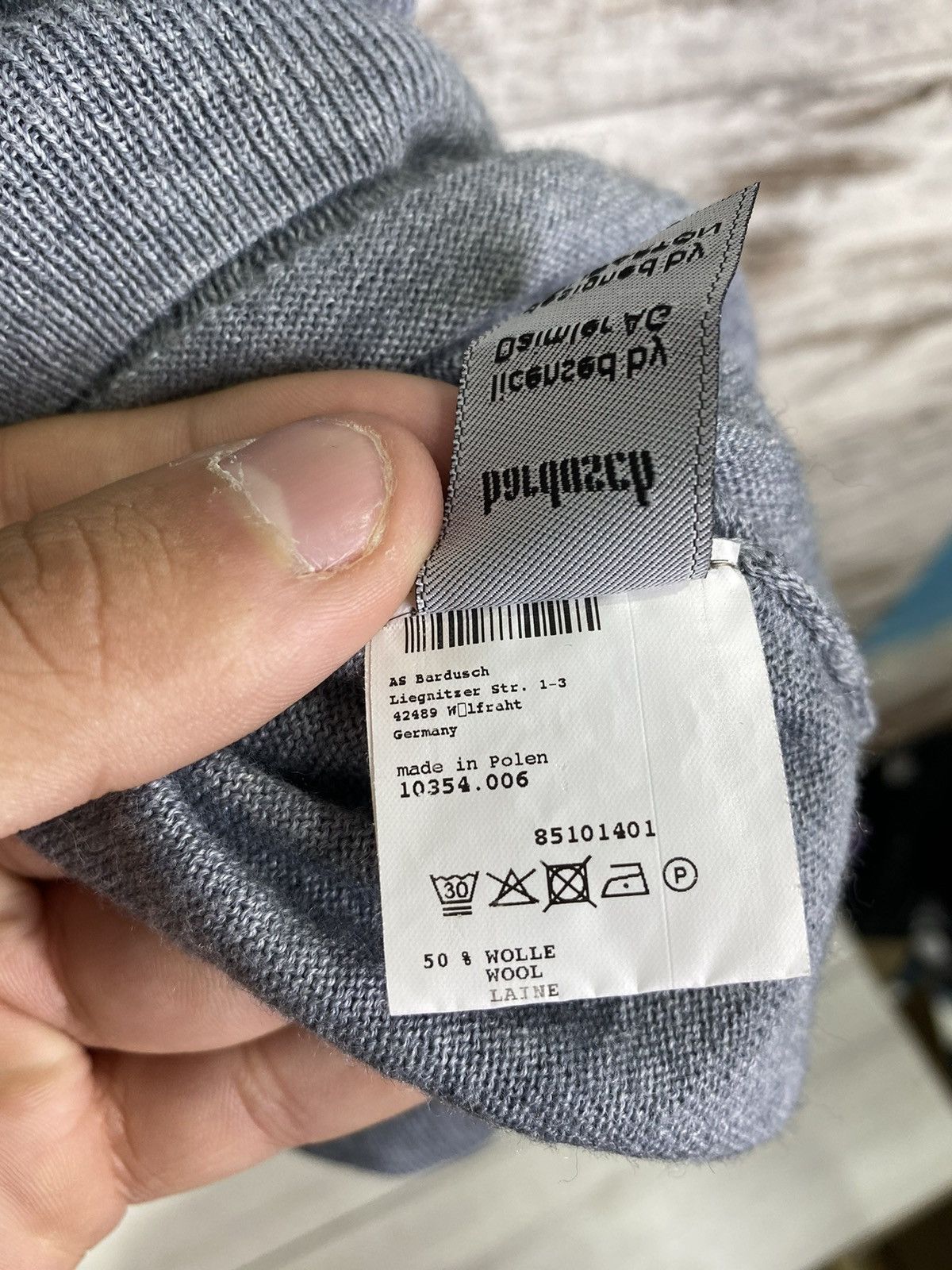 Mercedes-Benz × Vintage Mens Vintage Mercedes Benz Vest wool rare y2k Size US XXL / EU 58 / 5 - 7 Thumbnail