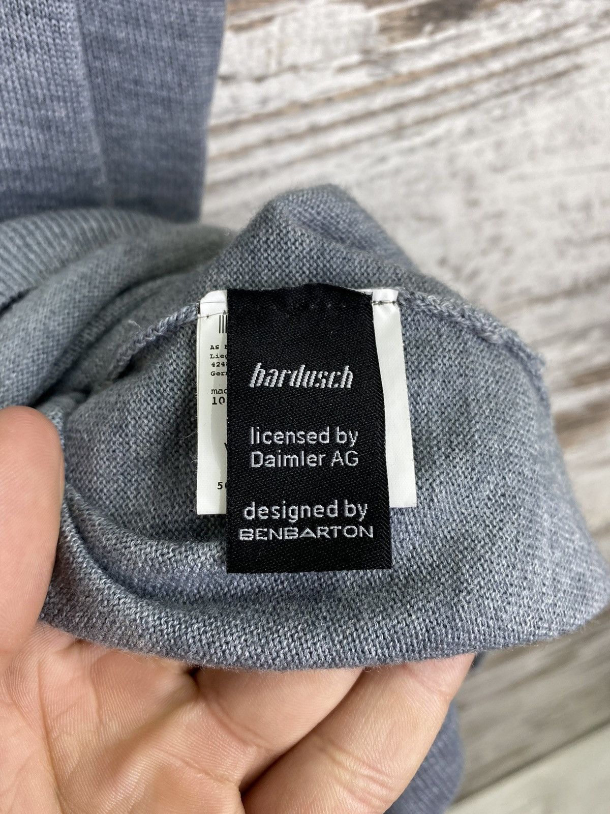 Mercedes-Benz × Vintage Mens Vintage Mercedes Benz Vest wool rare y2k Size US XXL / EU 58 / 5 - 6 Thumbnail