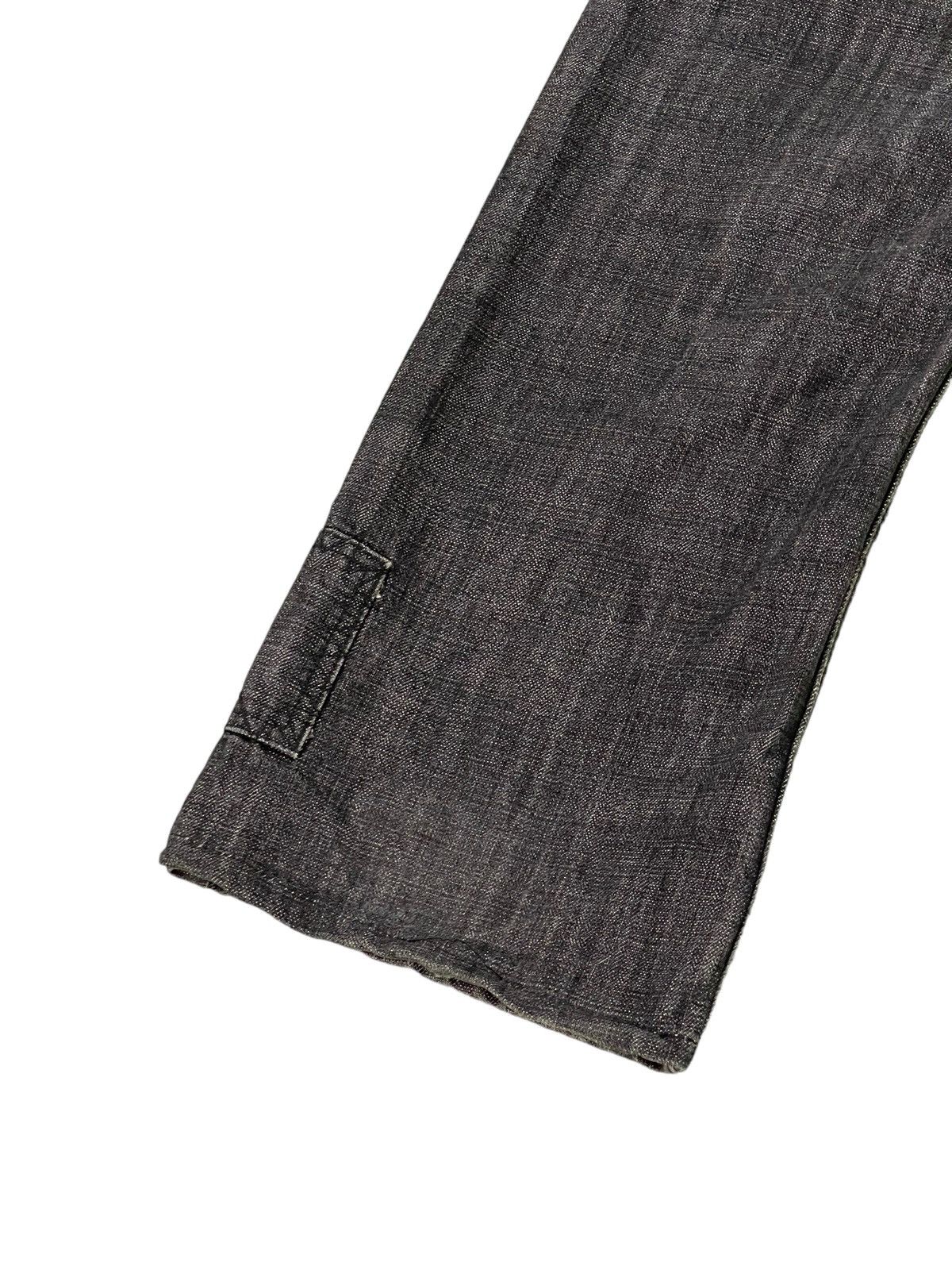 Japanese Brand Loose Jeans Dept Japan Patchwork Distress Denim 5🟦5 Size US 31 - 16 Thumbnail