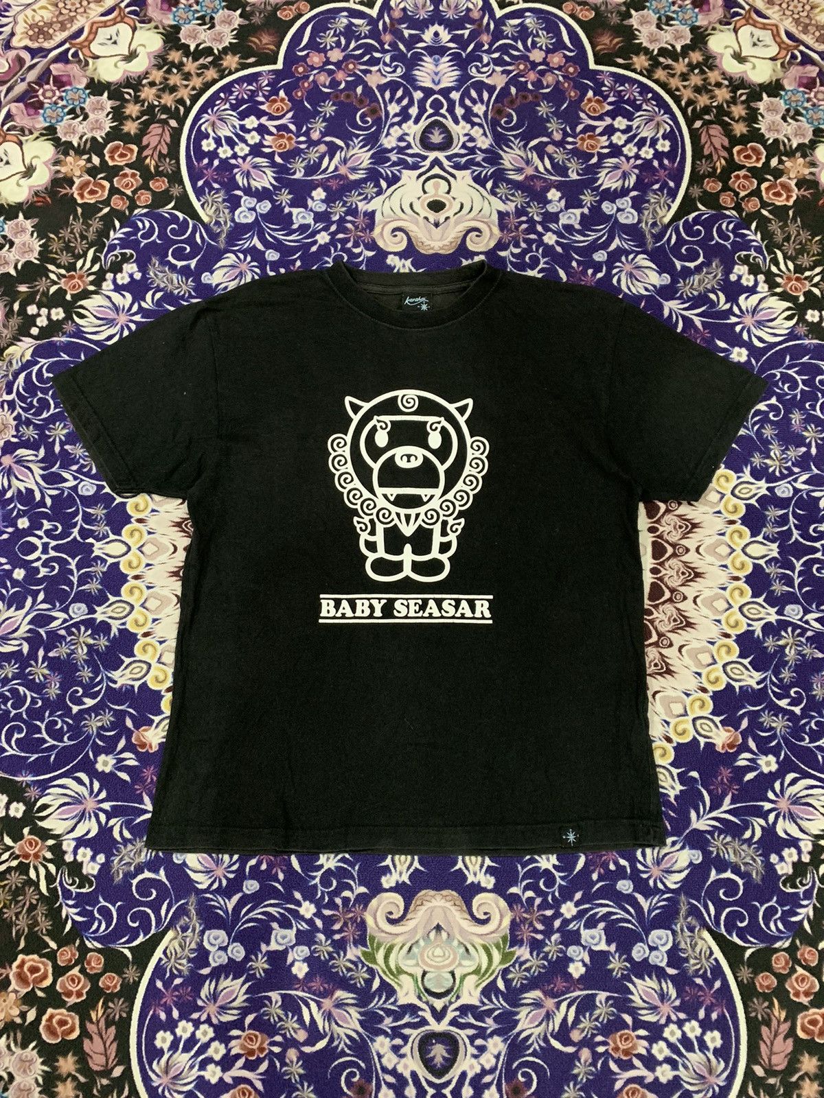 Japanese Brand × Vintage Baby Seasar T-Shirt Size US M / EU 48-50 / 2 - 1 Thumbnail