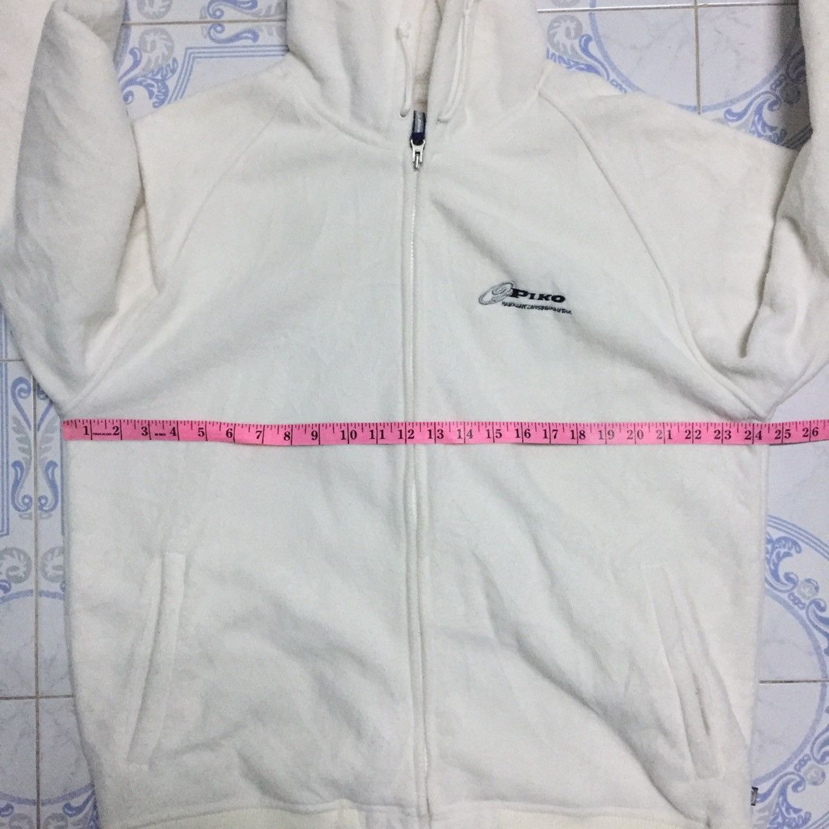 Japanese Brand Piko Hawaiian Longboard Wear Thick Fleece Jacket Hoodie Size US L / EU 52-54 / 3 - 12 Thumbnail