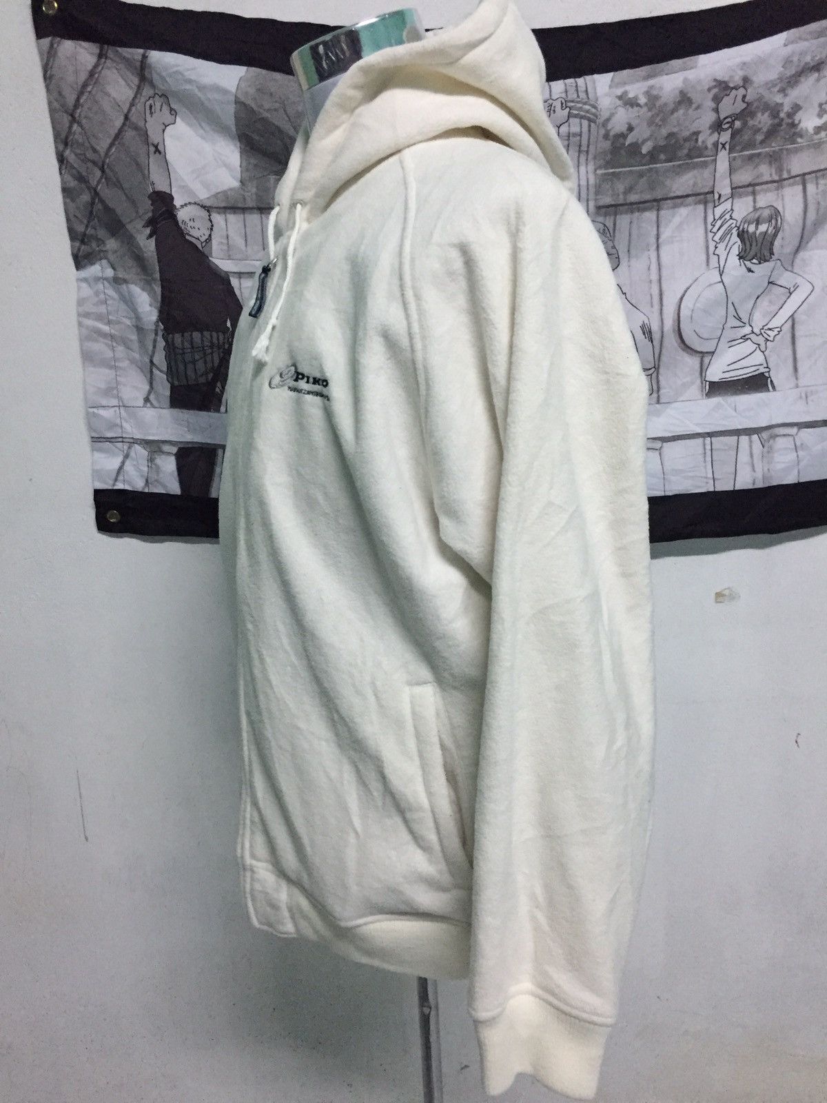 Japanese Brand Piko Hawaiian Longboard Wear Thick Fleece Jacket Hoodie Size US L / EU 52-54 / 3 - 7 Thumbnail