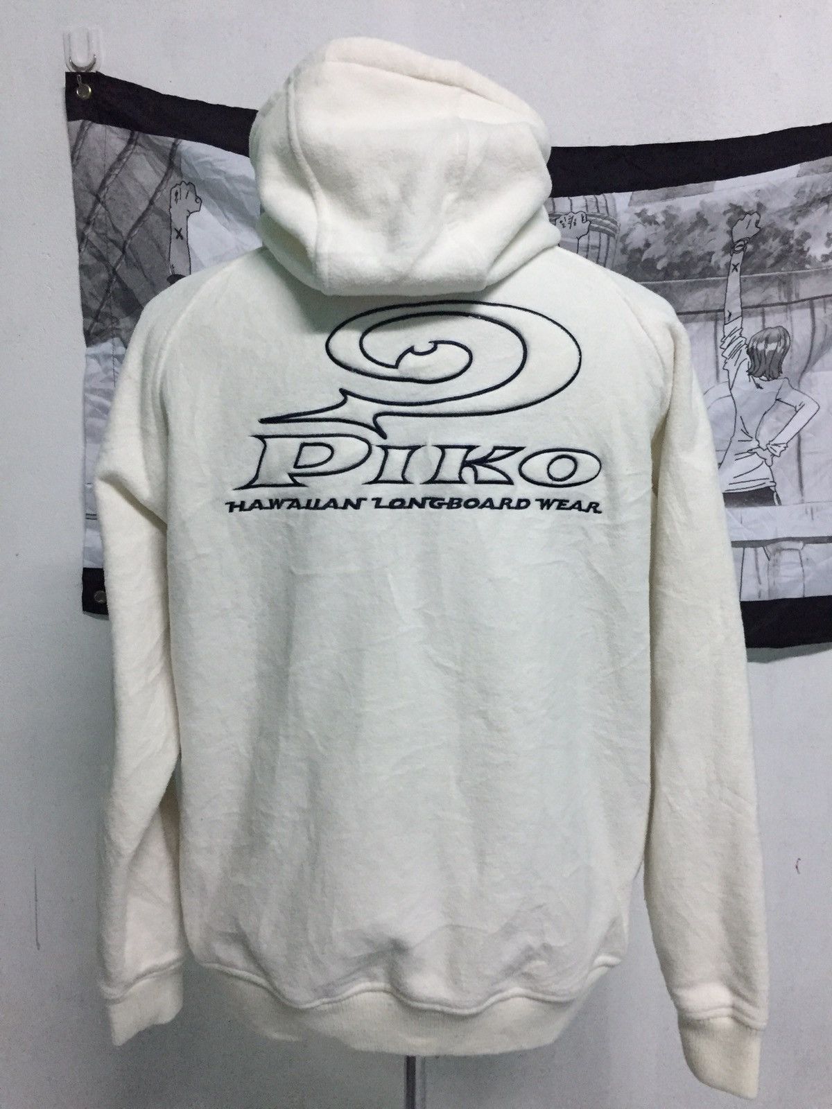 Piko Hawaiian Longboard Wear Thick Fleece Jacket Hoodie