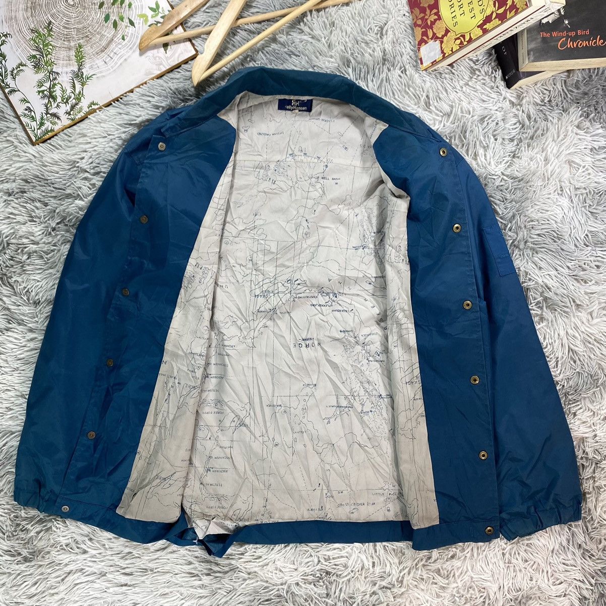 Helly Hansen × Vintage Vintage Helly Hansen Light Jacket Brand Long Sleeve sweater Size US M / EU 48-50 / 2 - 2 Thumbnail