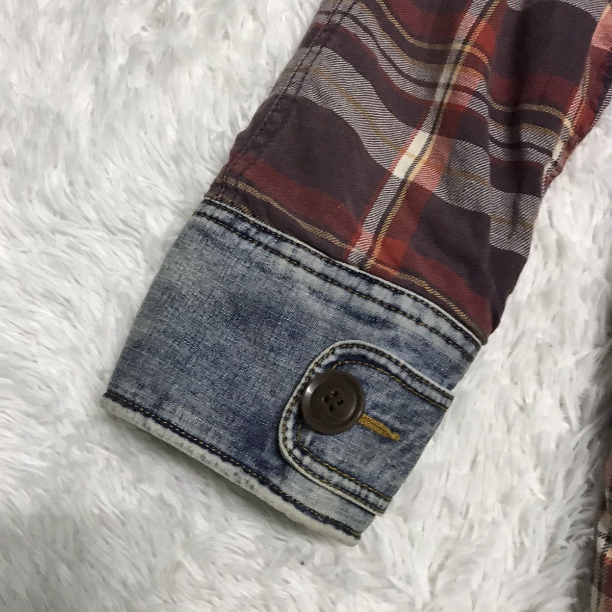 Japanese Brand 💥Steals💥Vtg Authentic Cube Sugar Work Wear Jacket Hooded Size US M / EU 48-50 / 2 - 13 Thumbnail