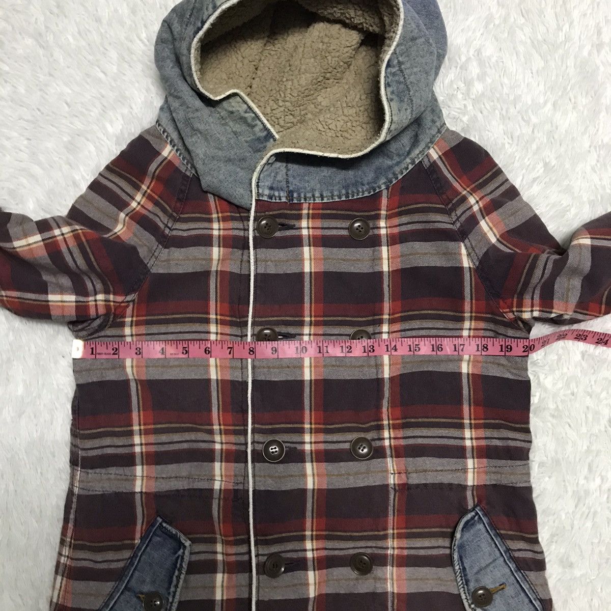 Japanese Brand 💥Steals💥Vtg Authentic Cube Sugar Work Wear Jacket Hooded Size US M / EU 48-50 / 2 - 21 Thumbnail